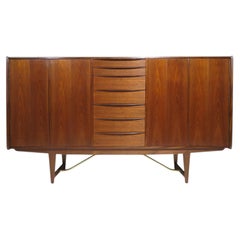 Kurt Østervig Mid-century Teak Sideboard for Brande Møbelfabrik, Denmark, 1956