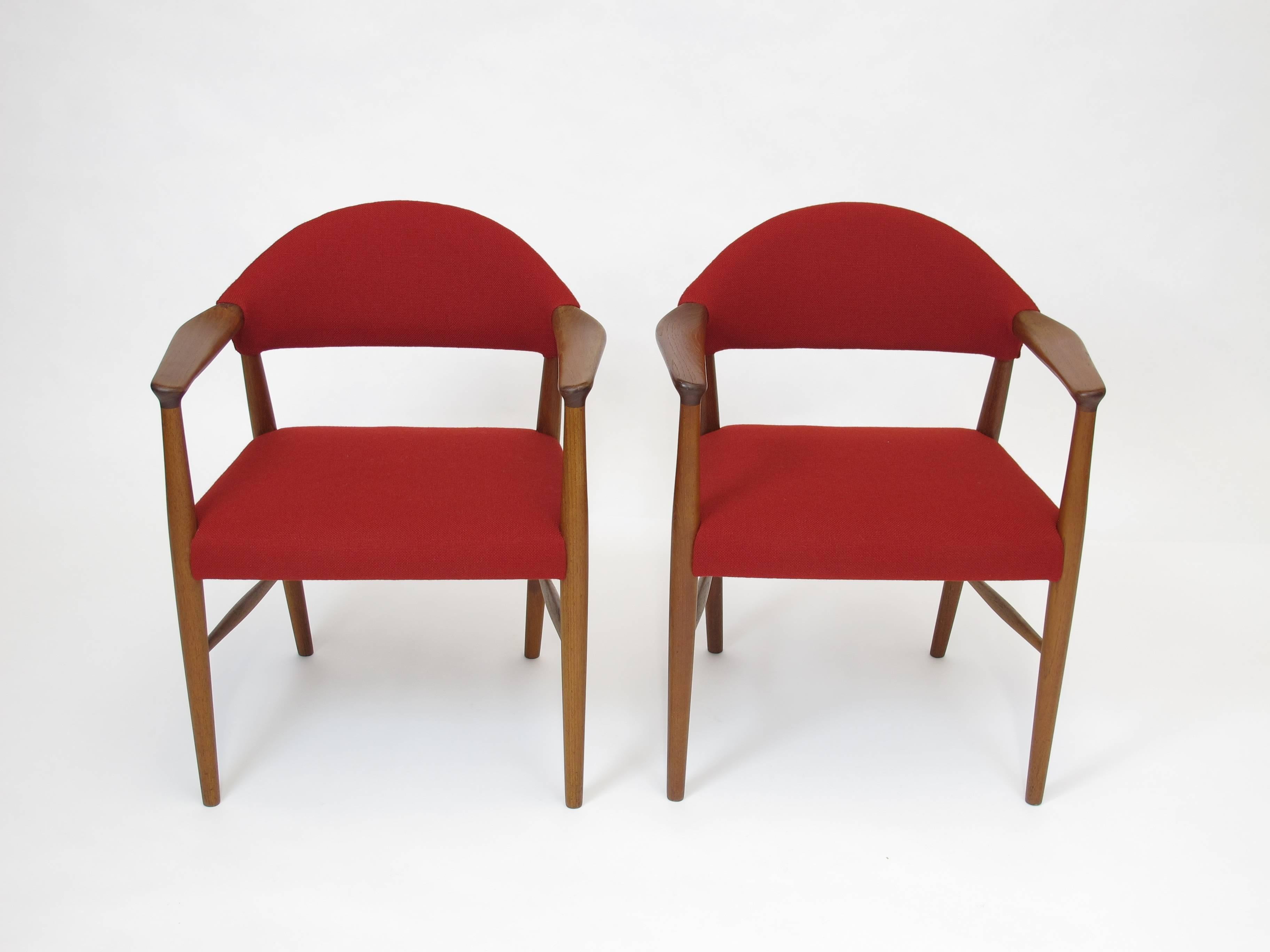 Mid-Century Modern Kurt Olsen Danish Armchairs