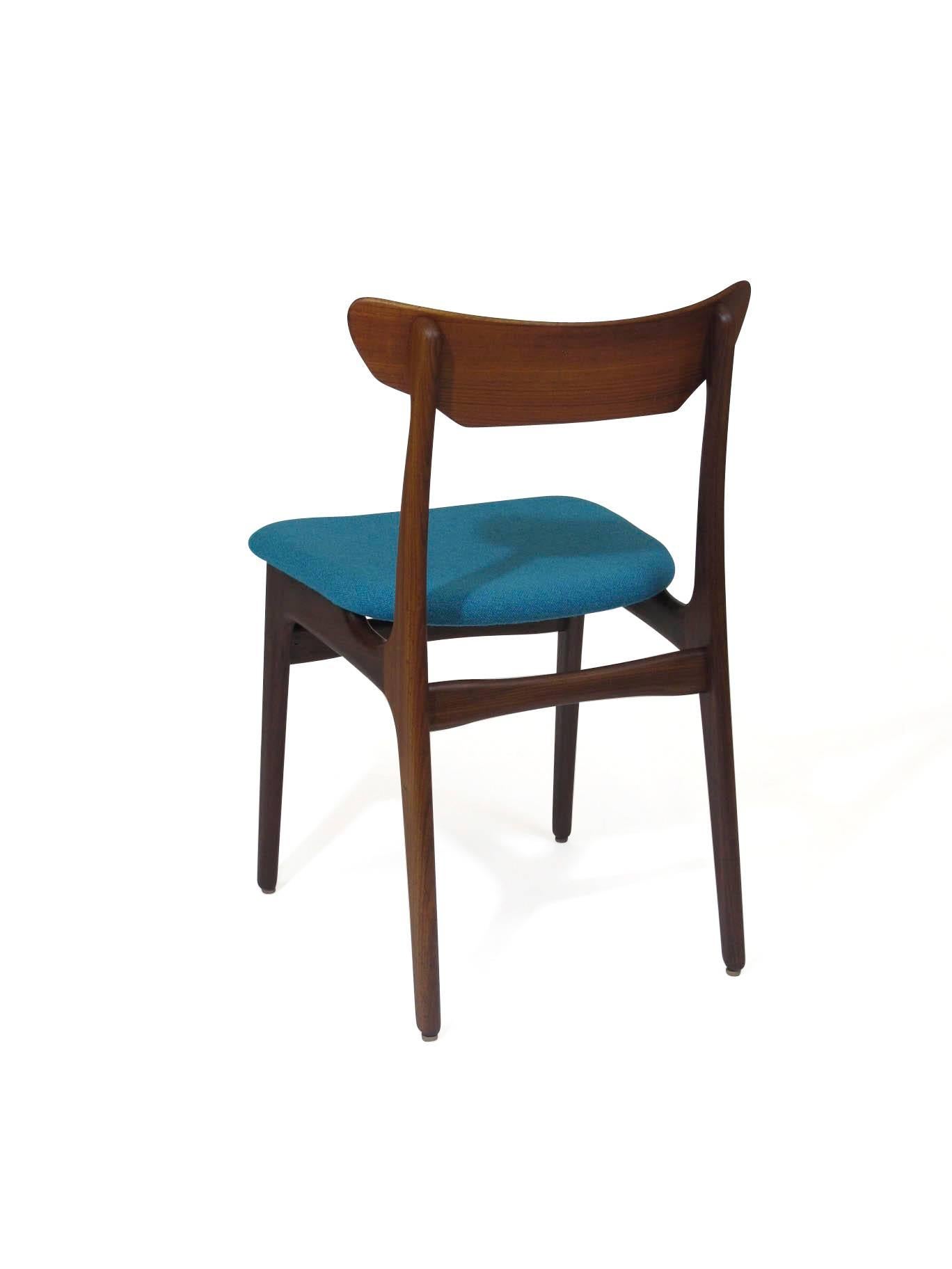 Schionning & Elgaard Teak Danish Dining Chairs In Excellent Condition In Oakland, CA