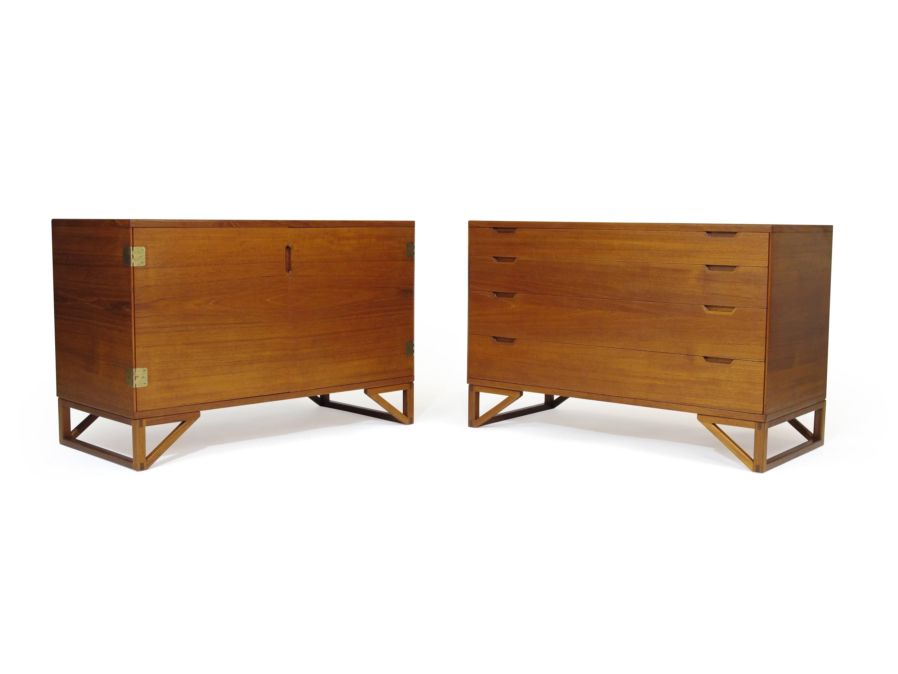 Svend Langkilde Danish Teak Cabinets 3