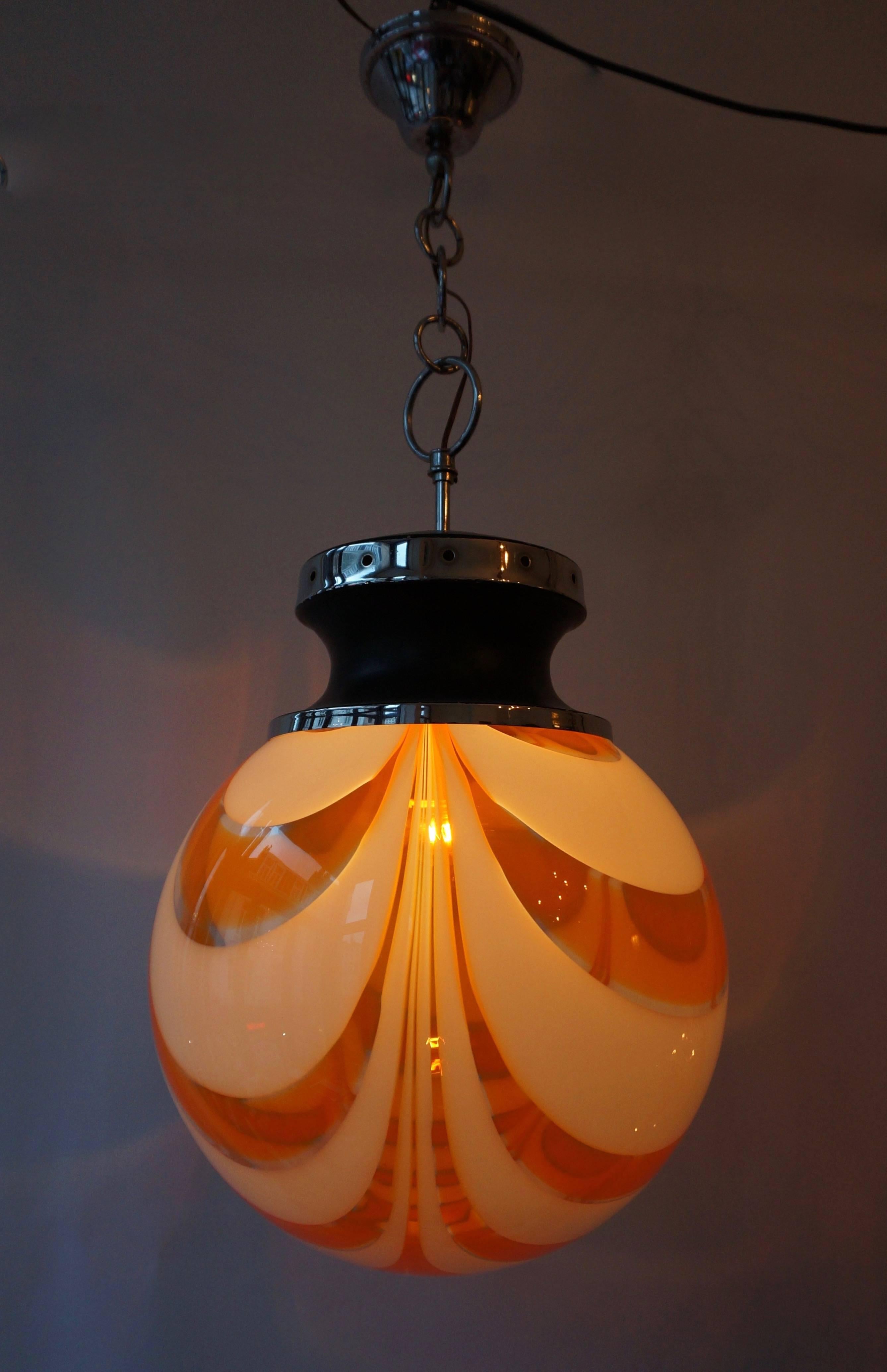 Lampe pendante en verre de Murano en vente 3