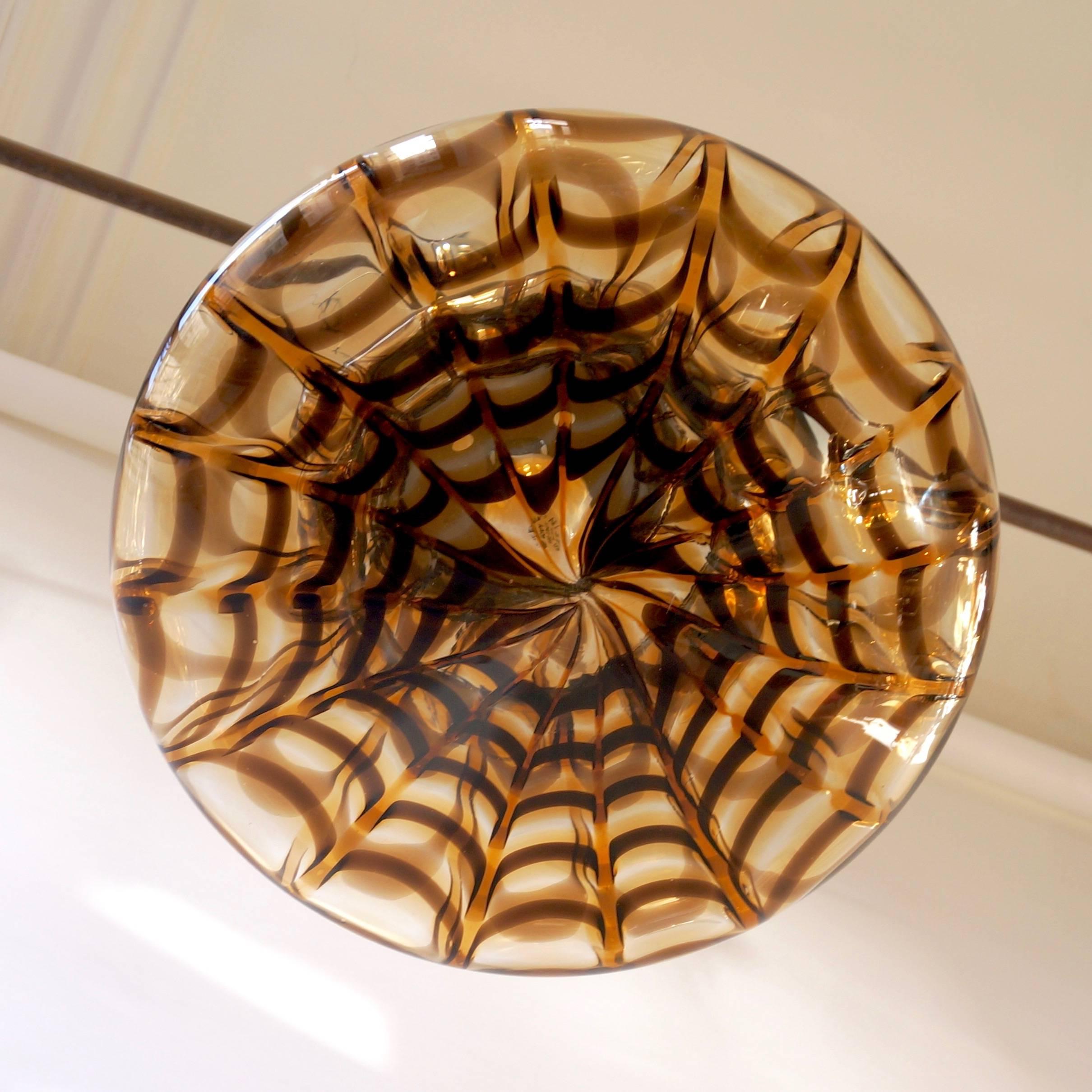 Murano Glass Pendant Light For Sale 2