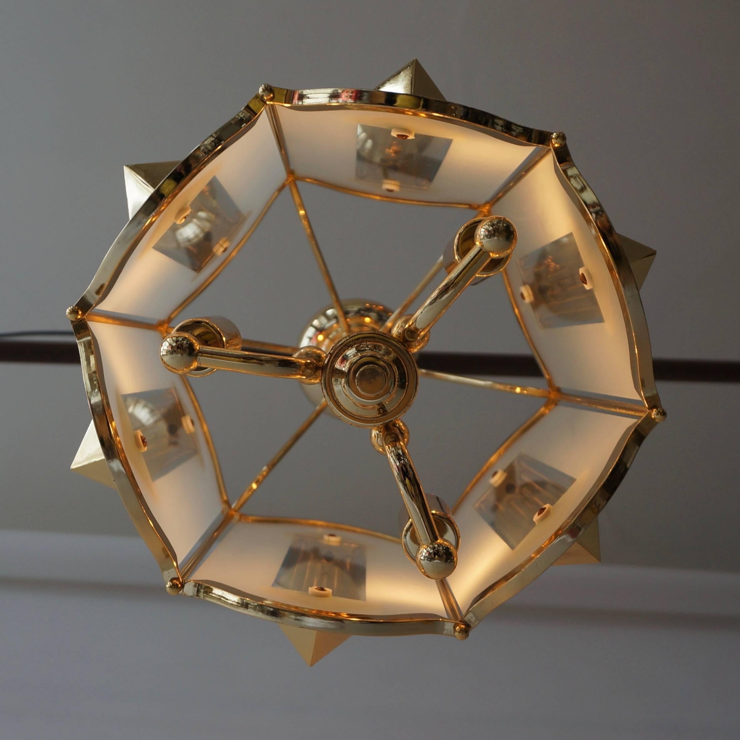 Brass Chandelier 1