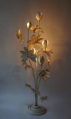 Rare 1950s 'Tropical' Floor Lamp