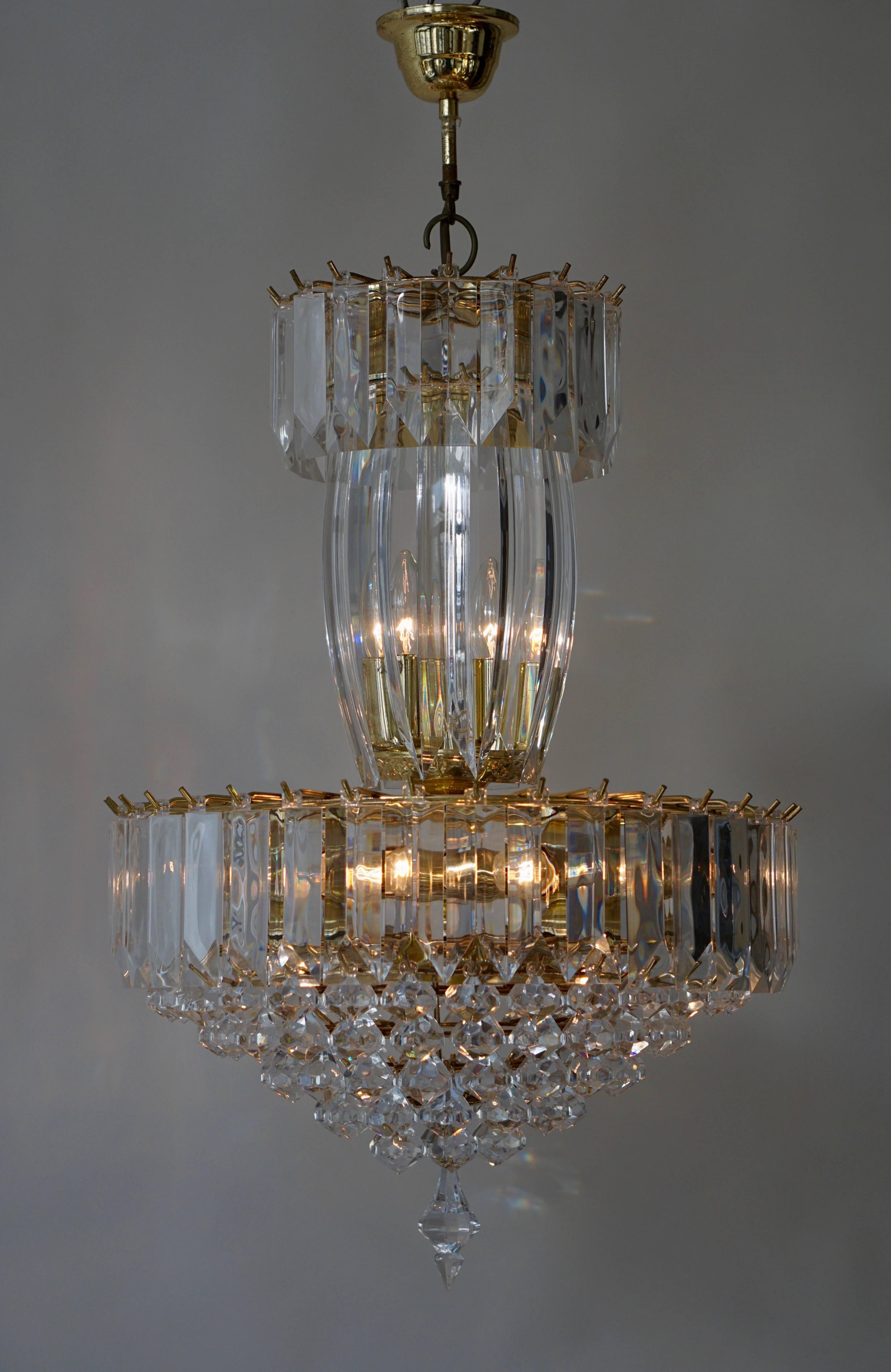 Acrylic Italian Chandelier