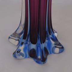Vase en verre de Murano italien du 20e siècle