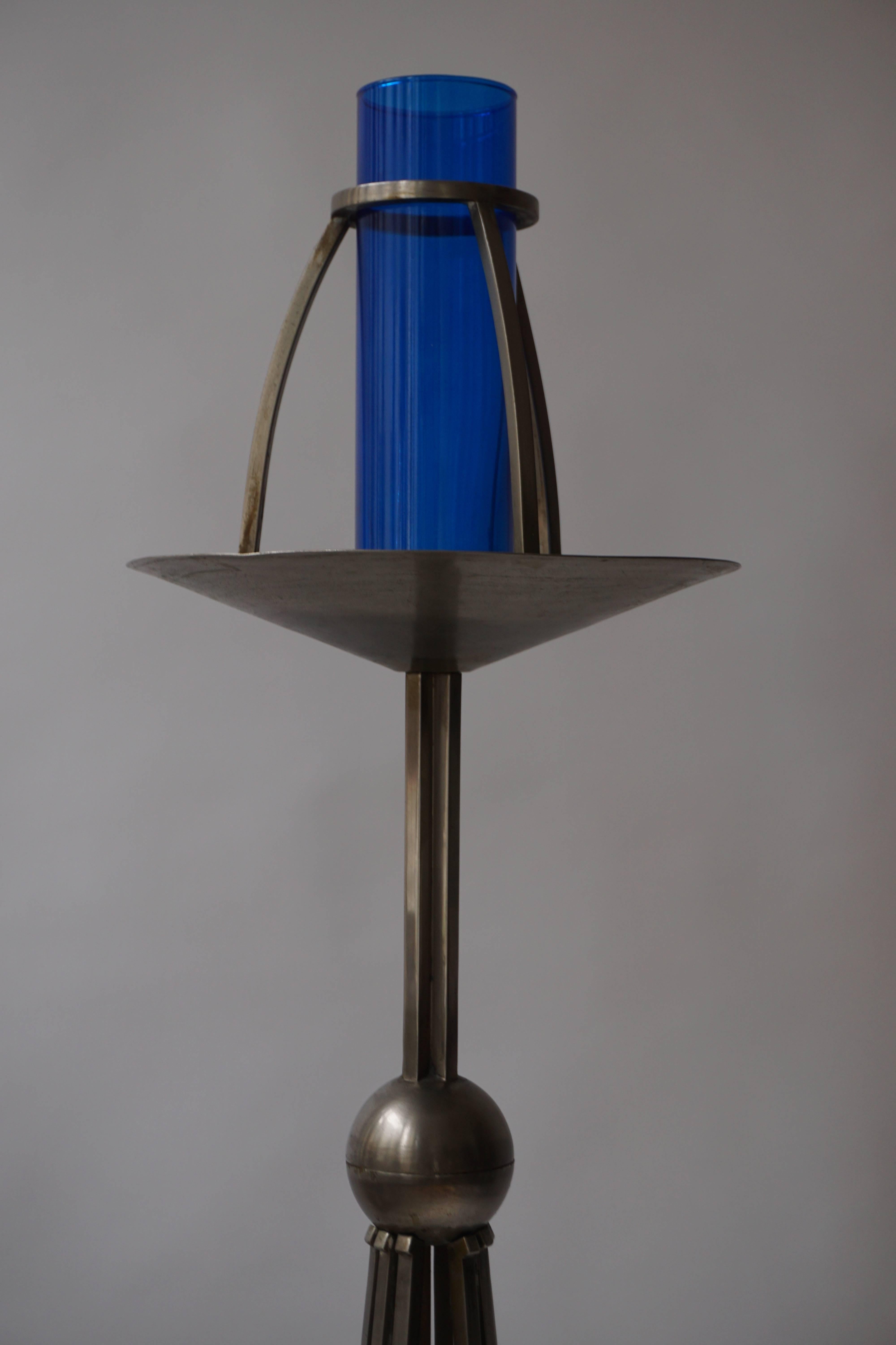 Art Deco Candlestick In Good Condition For Sale In Antwerp, BE
