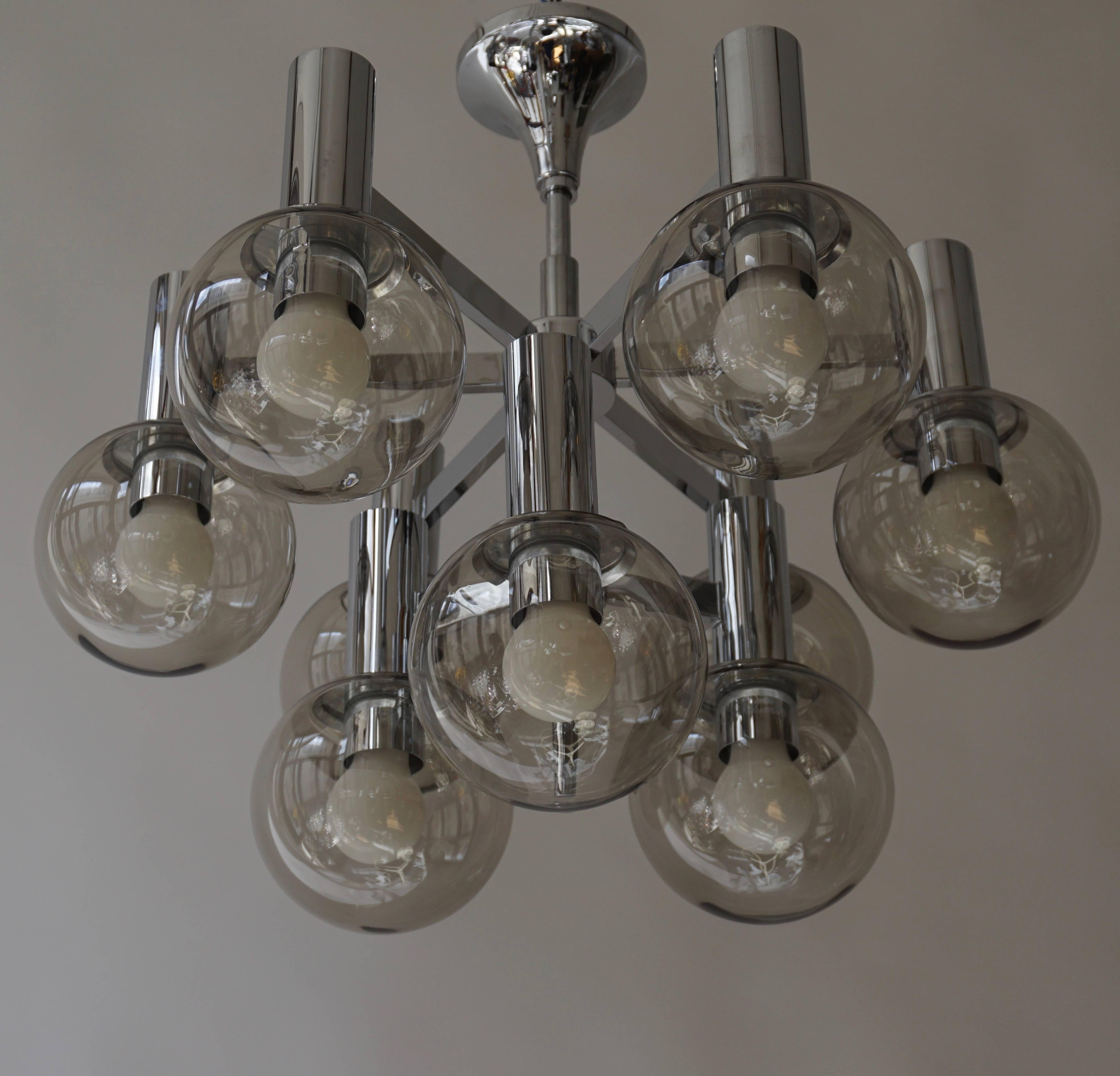 20th Century Italian Murano Glass Chandelier