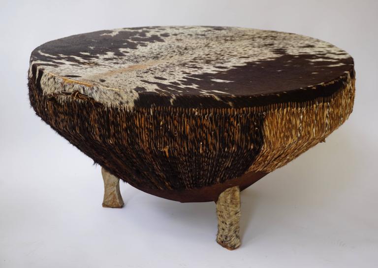 Animal Skin Coffee Table at 1stDibs | animal skin furniture, animal coffee  tables, animal end table