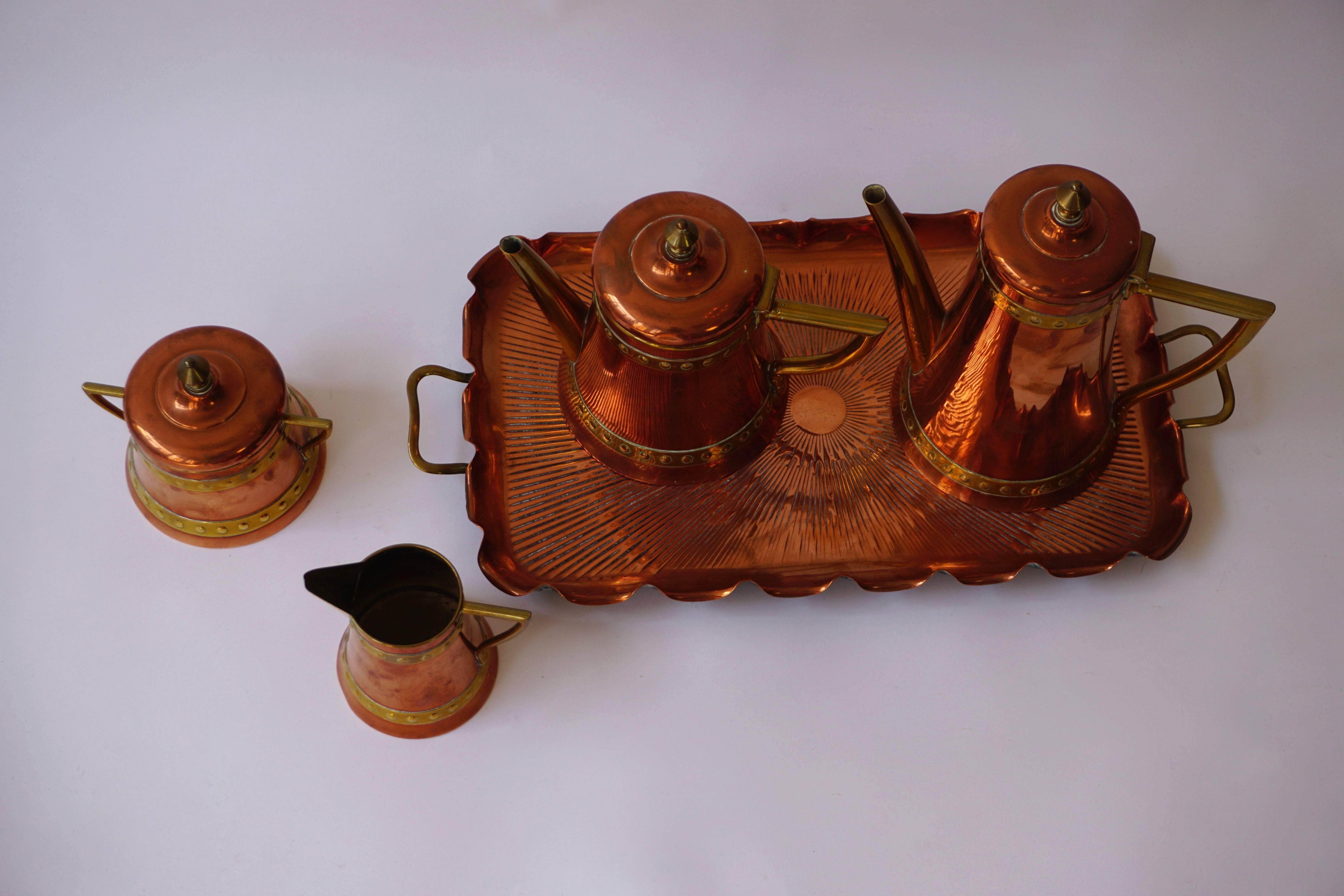 Original English Coffee or Tea Service In Good Condition In Antwerp, BE