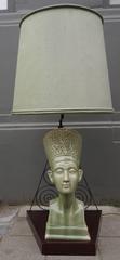 Lampe de table en céramique Nefertiti