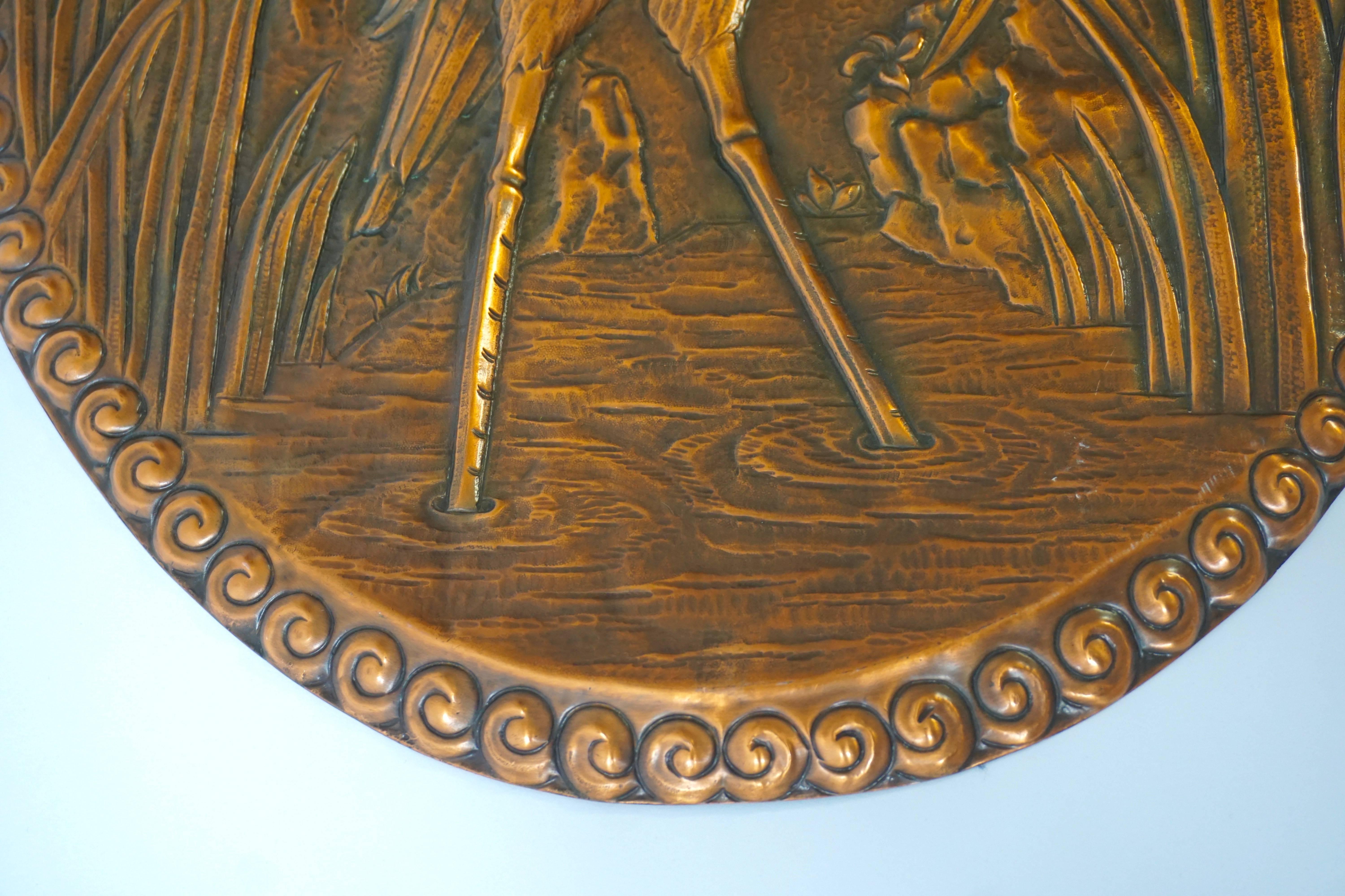 Copper Artwork In Excellent Condition For Sale In Antwerp, BE