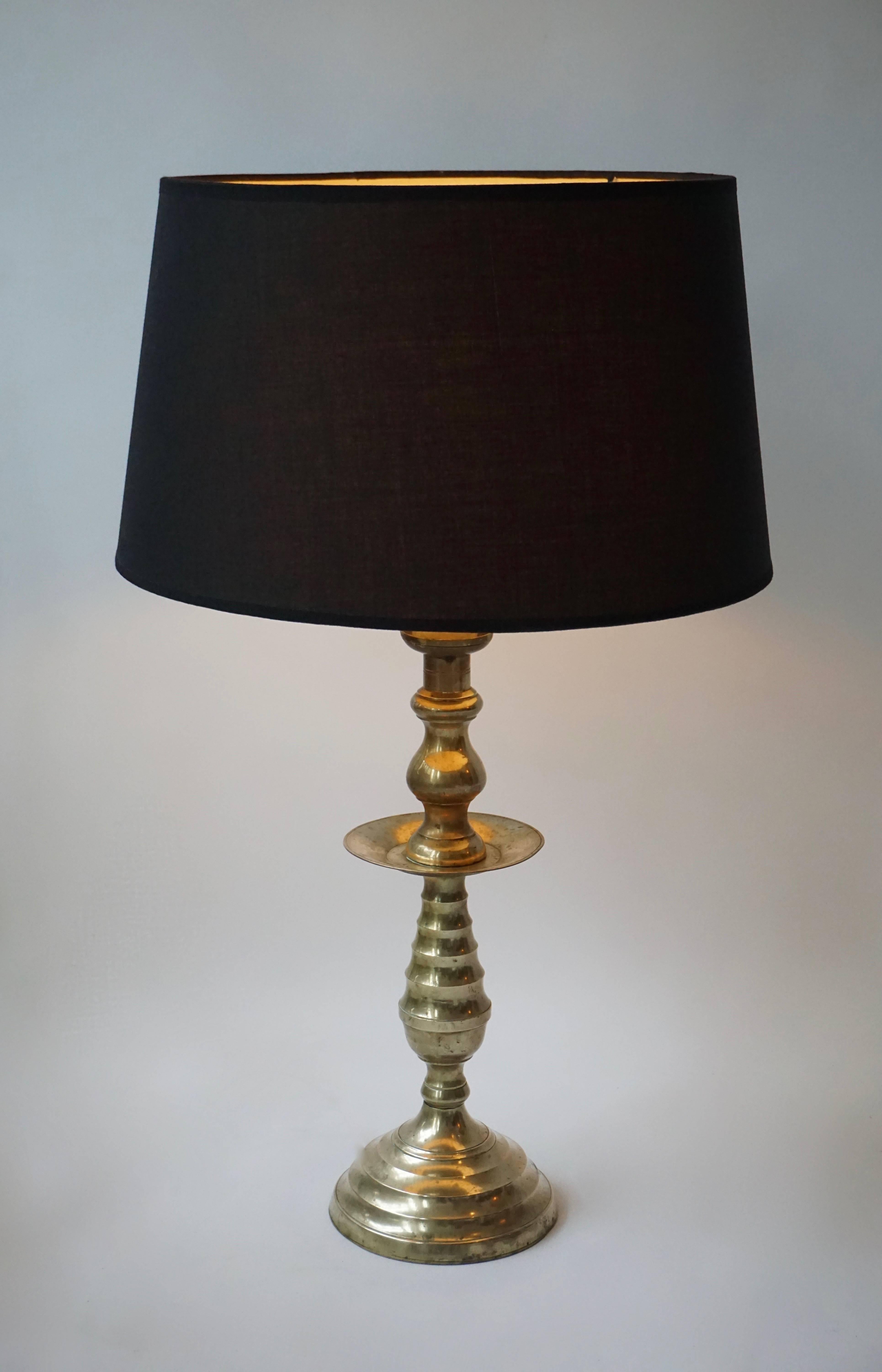 Italian Two Brass Table Lights