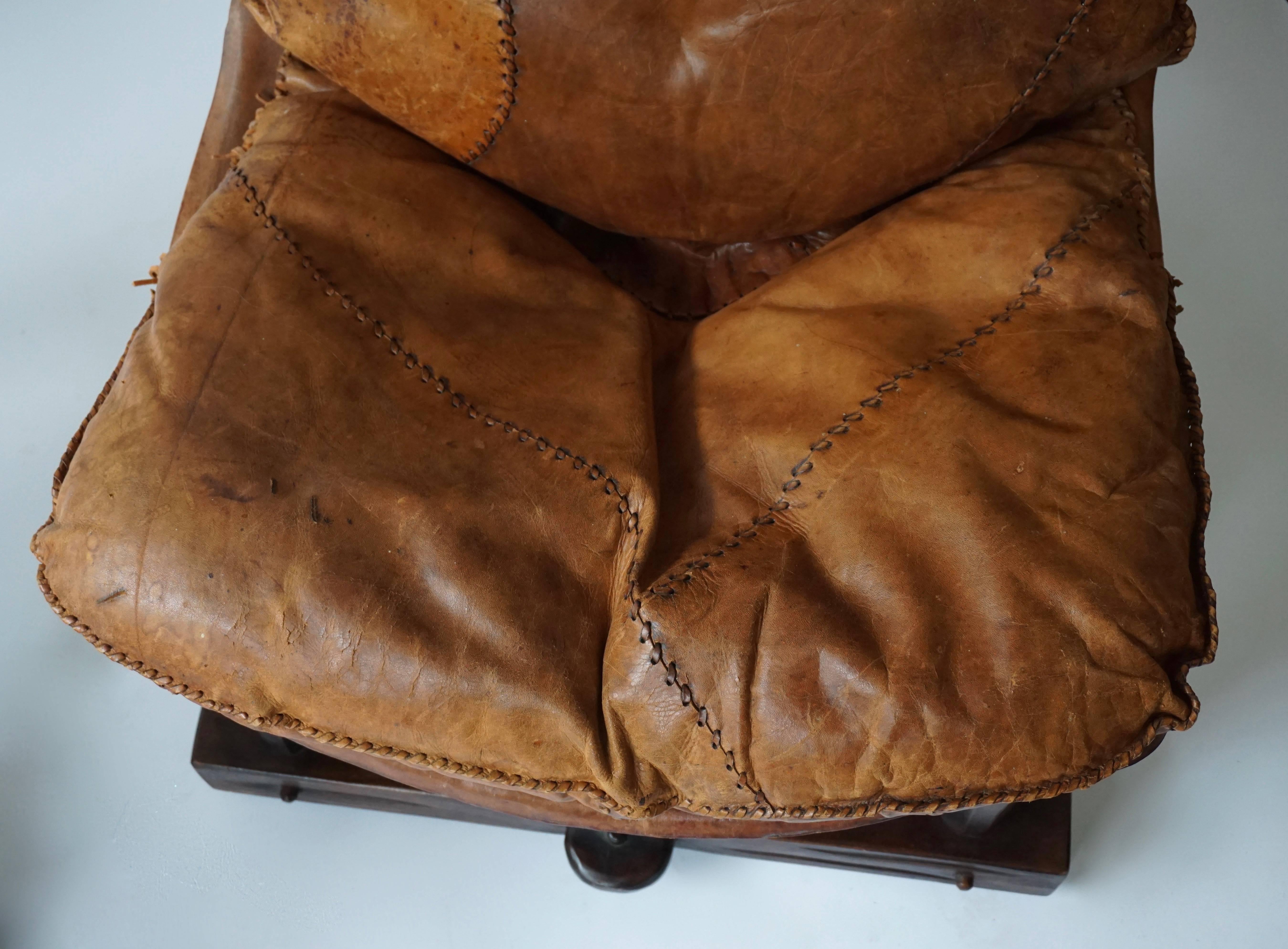 Paire de chaises longues brésiliennes de style brutaliste en vente 2