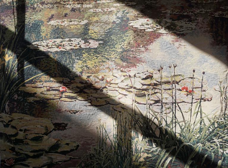 Large Tapestry of Garden For Sale at 1stDibs