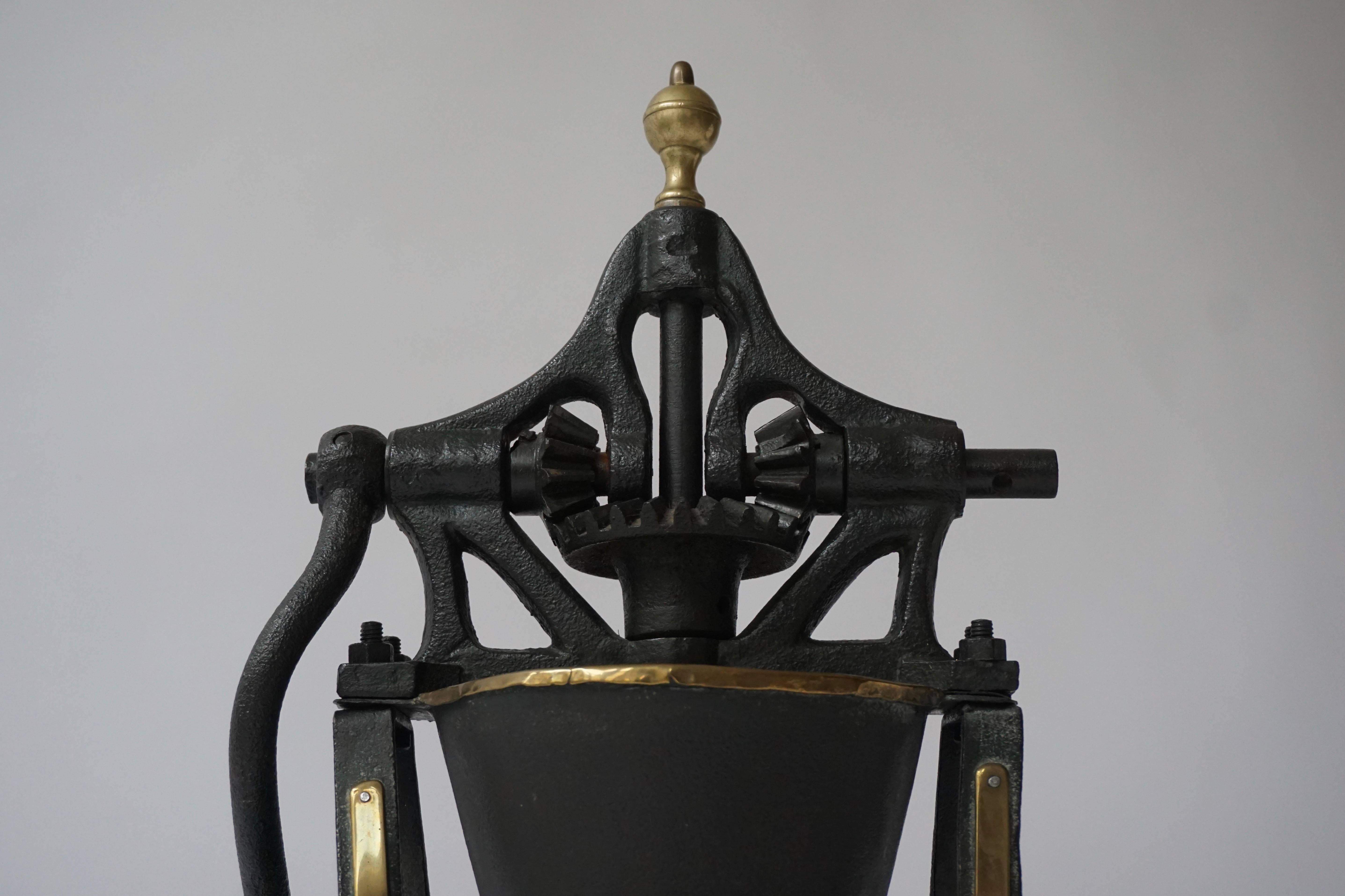 Early 20th Century Decorative Coffee Grinder