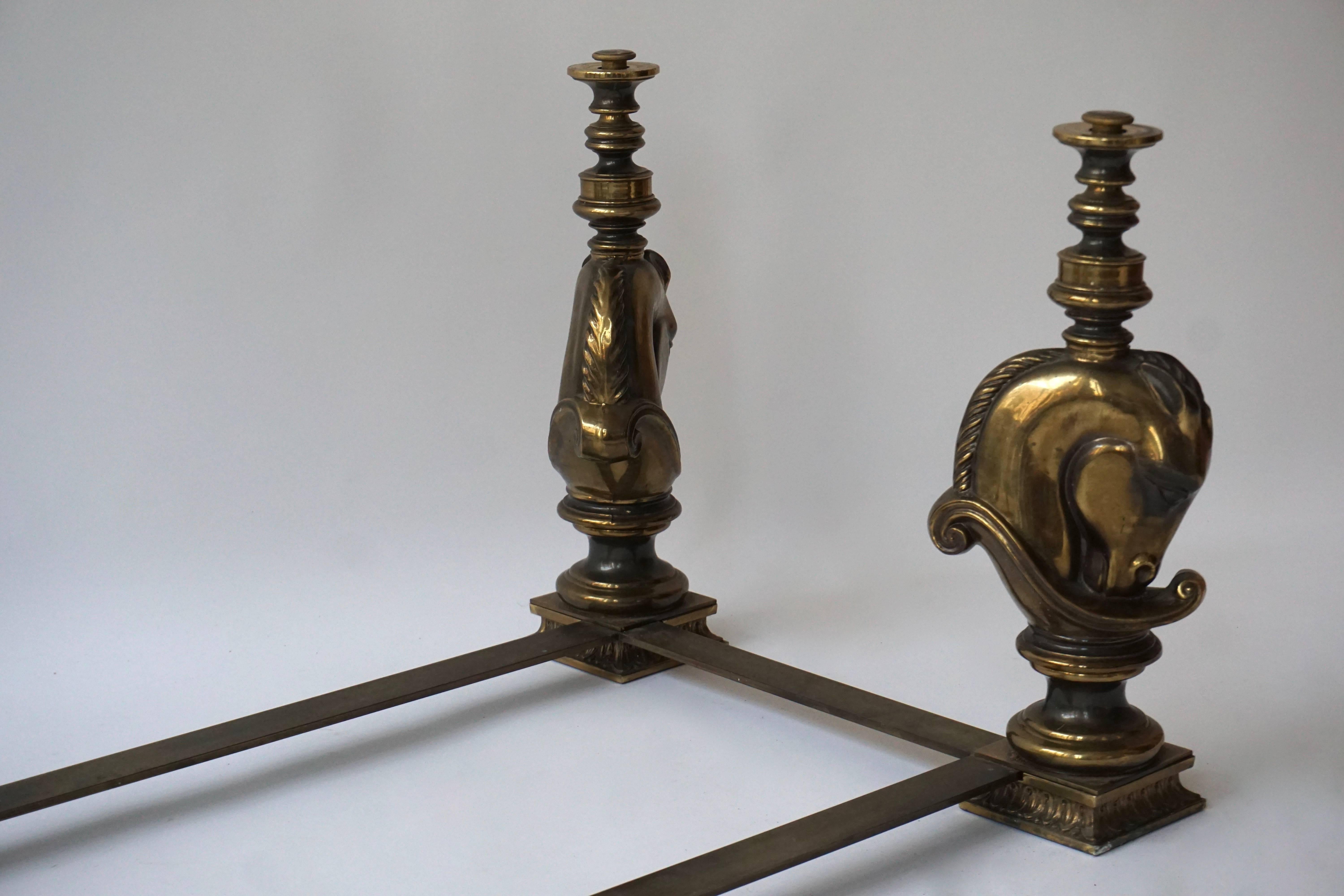 Brass Coffee Table Base 1