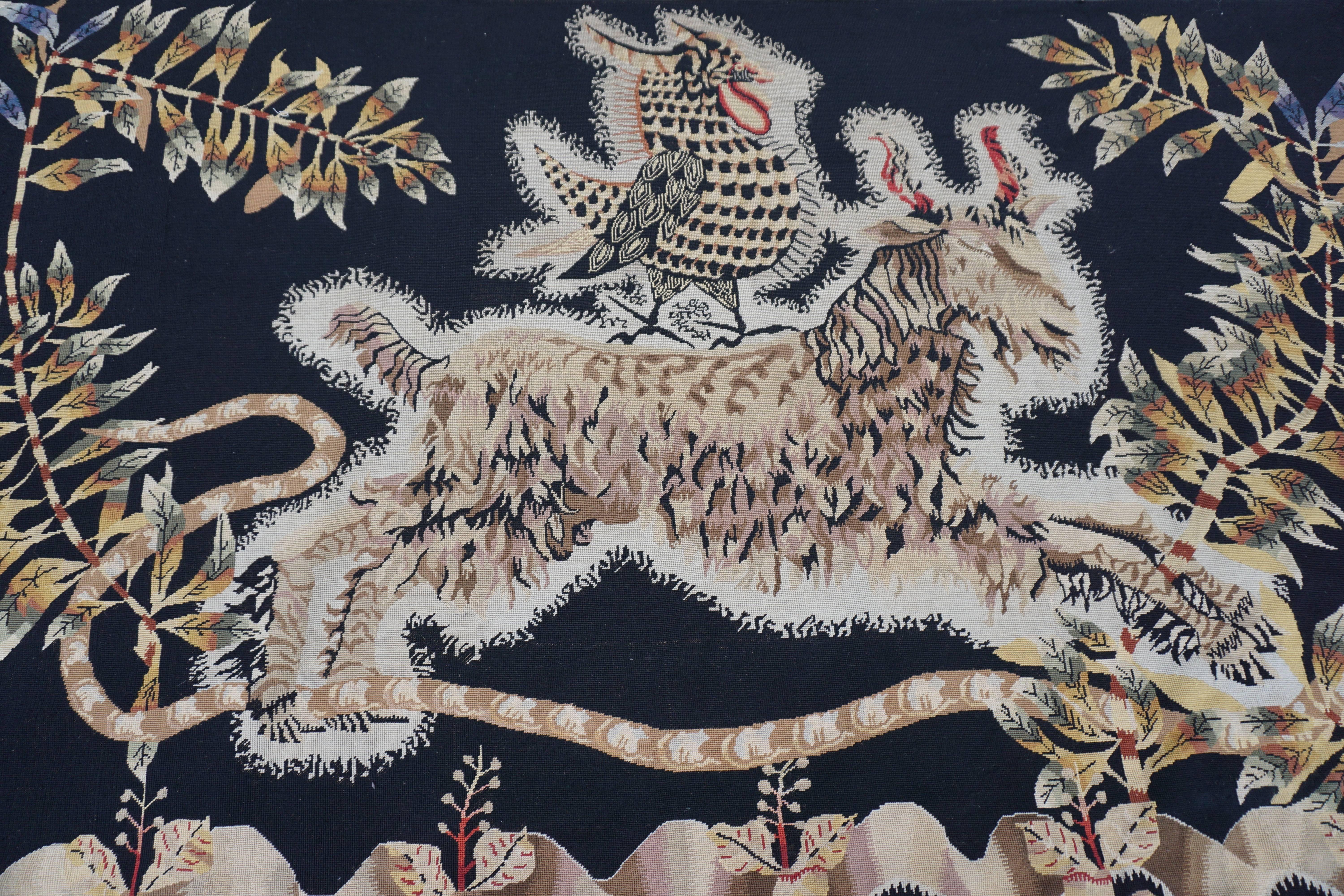 19th Century Jean Lurcat Aubusson Tapestry