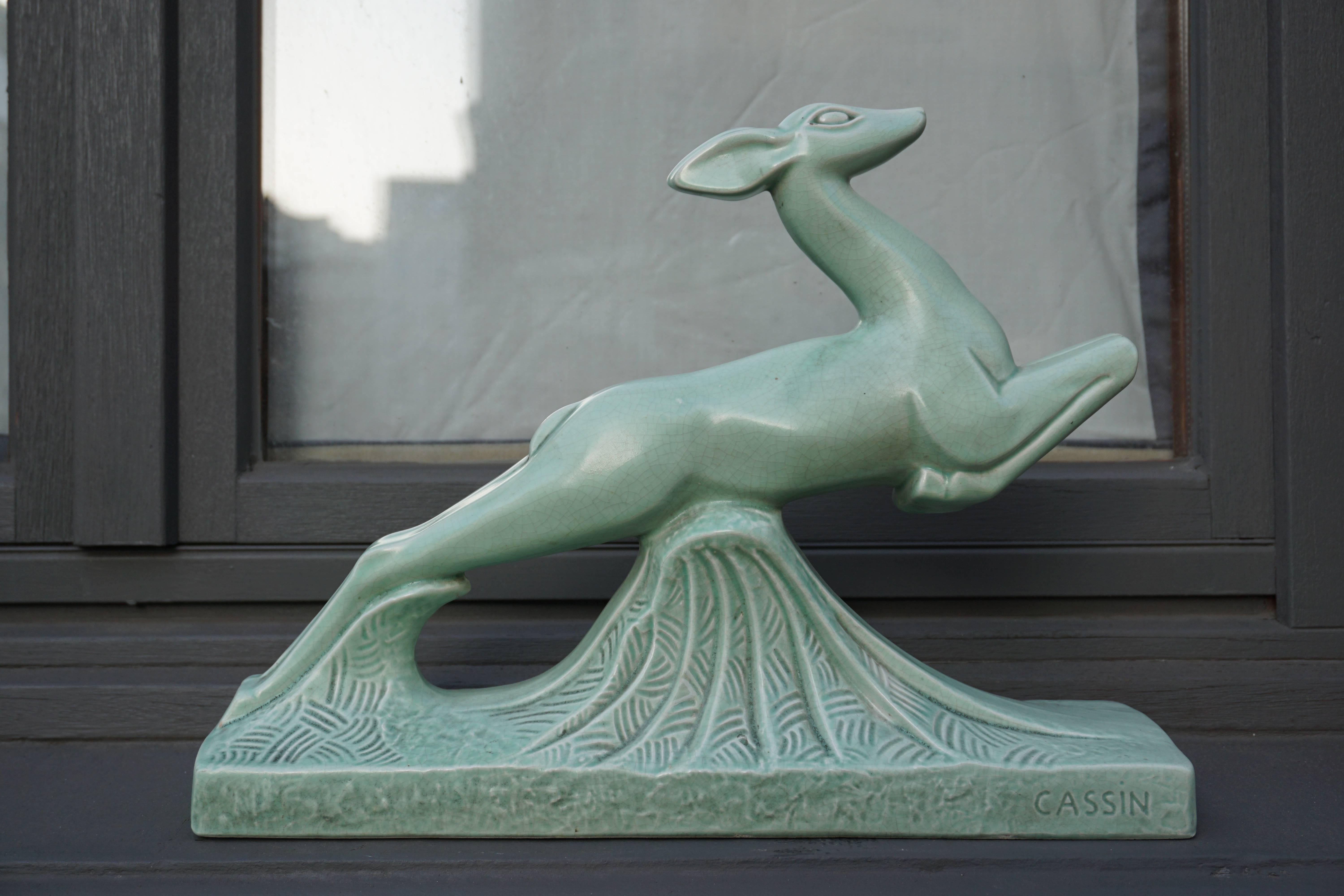 Early 20th Century Art Deco Animal Sculpture