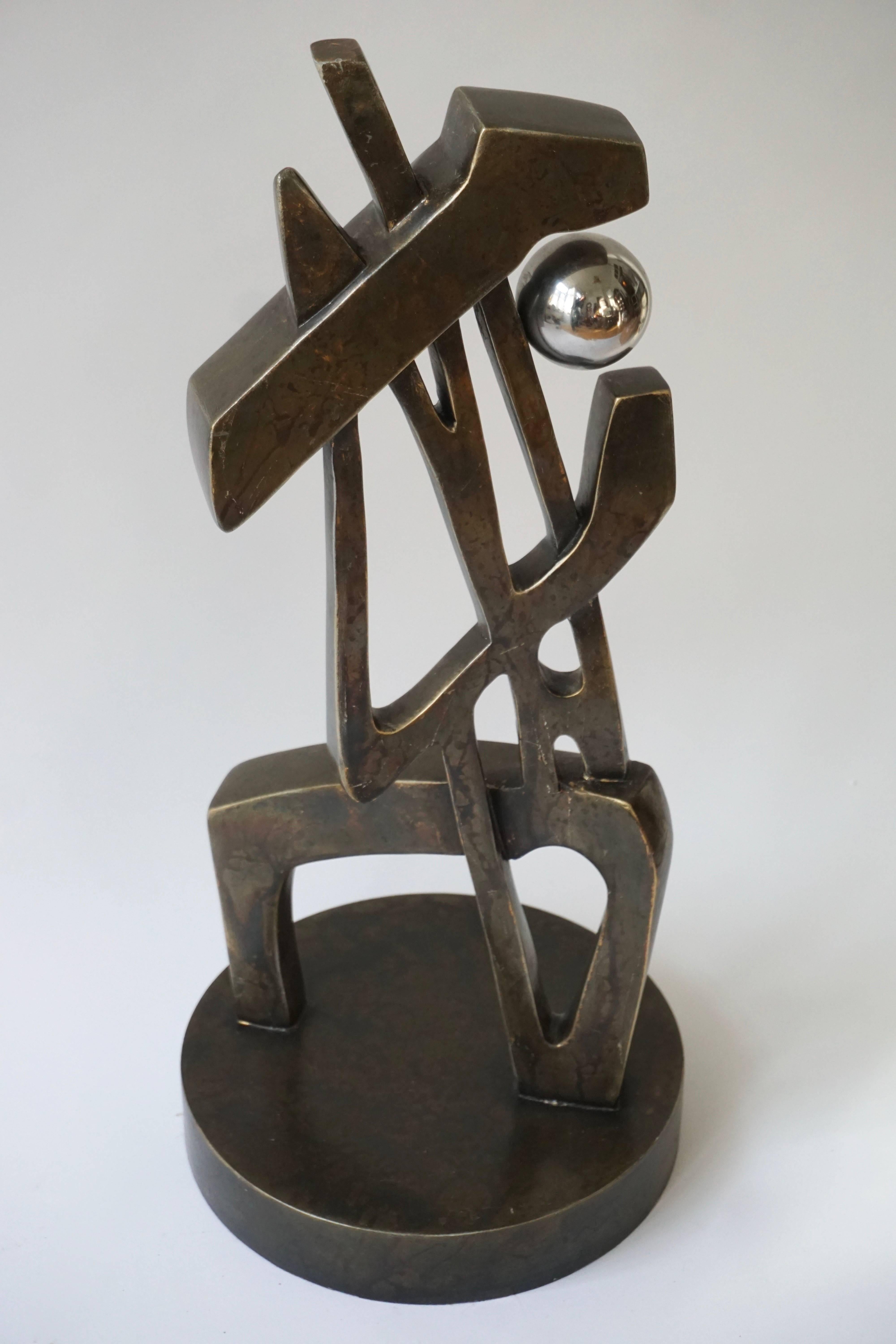 Belgian Abstract Sculpture For Sale