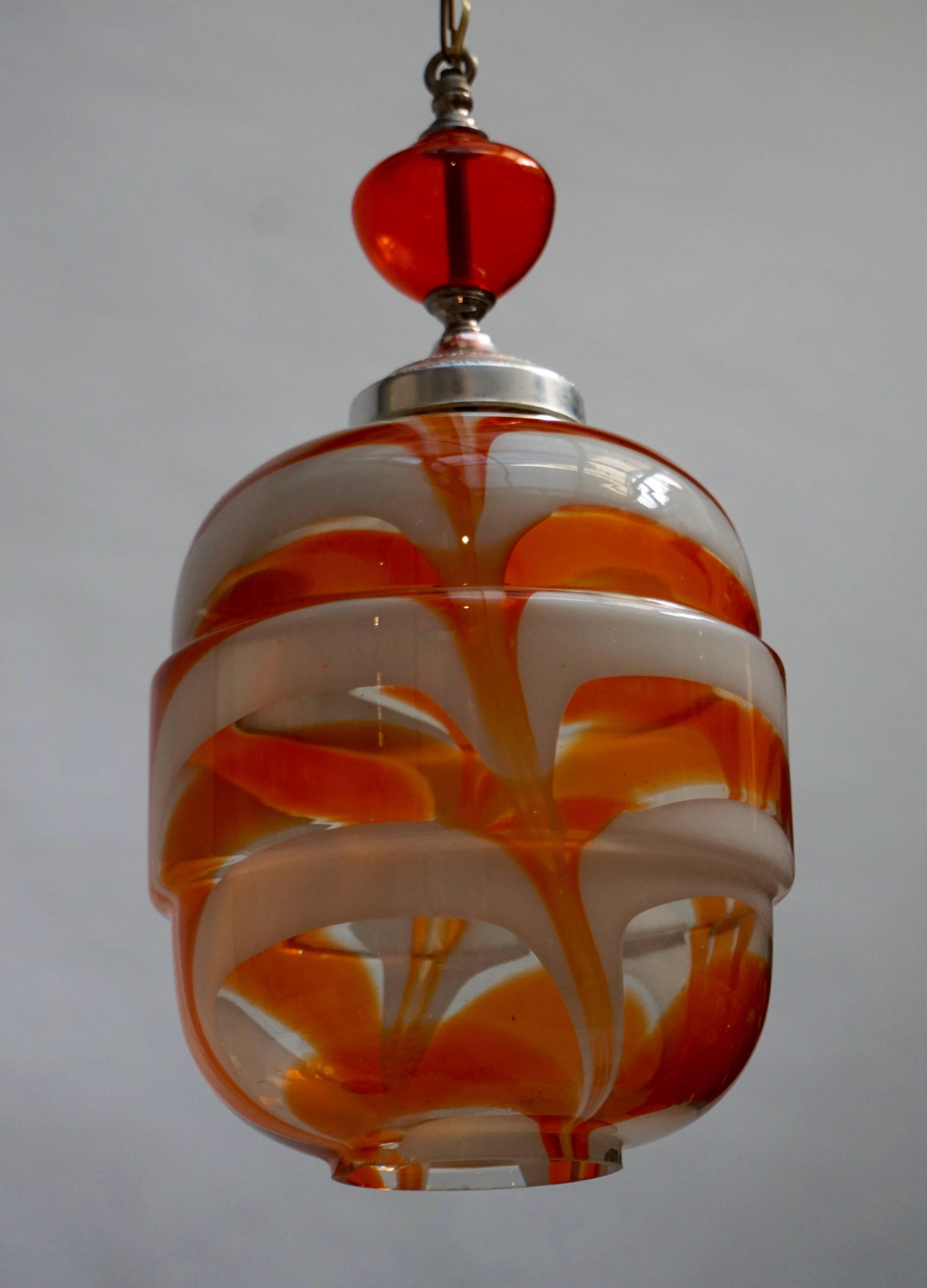 Murano Glass Pendant Light In Good Condition For Sale In Antwerp, BE