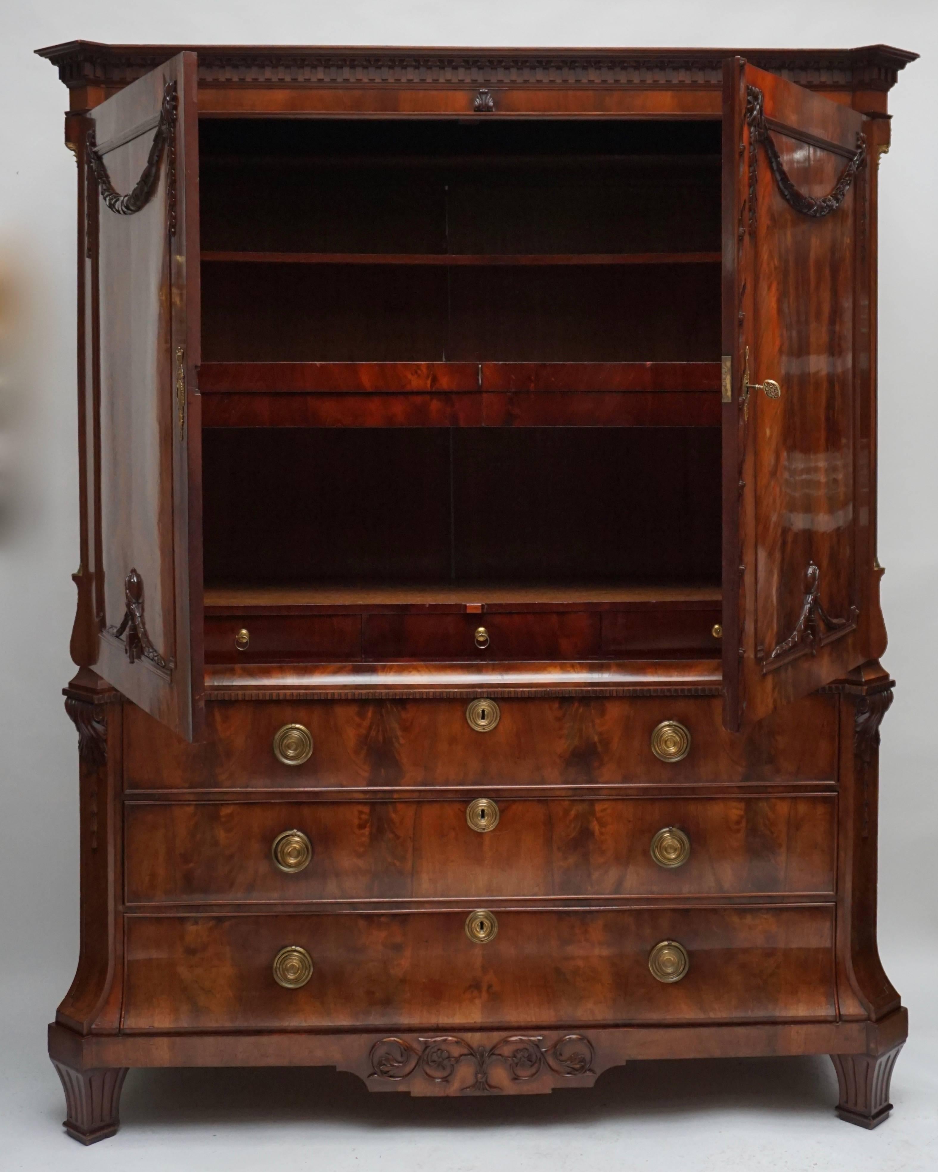 neoclassical cabinet