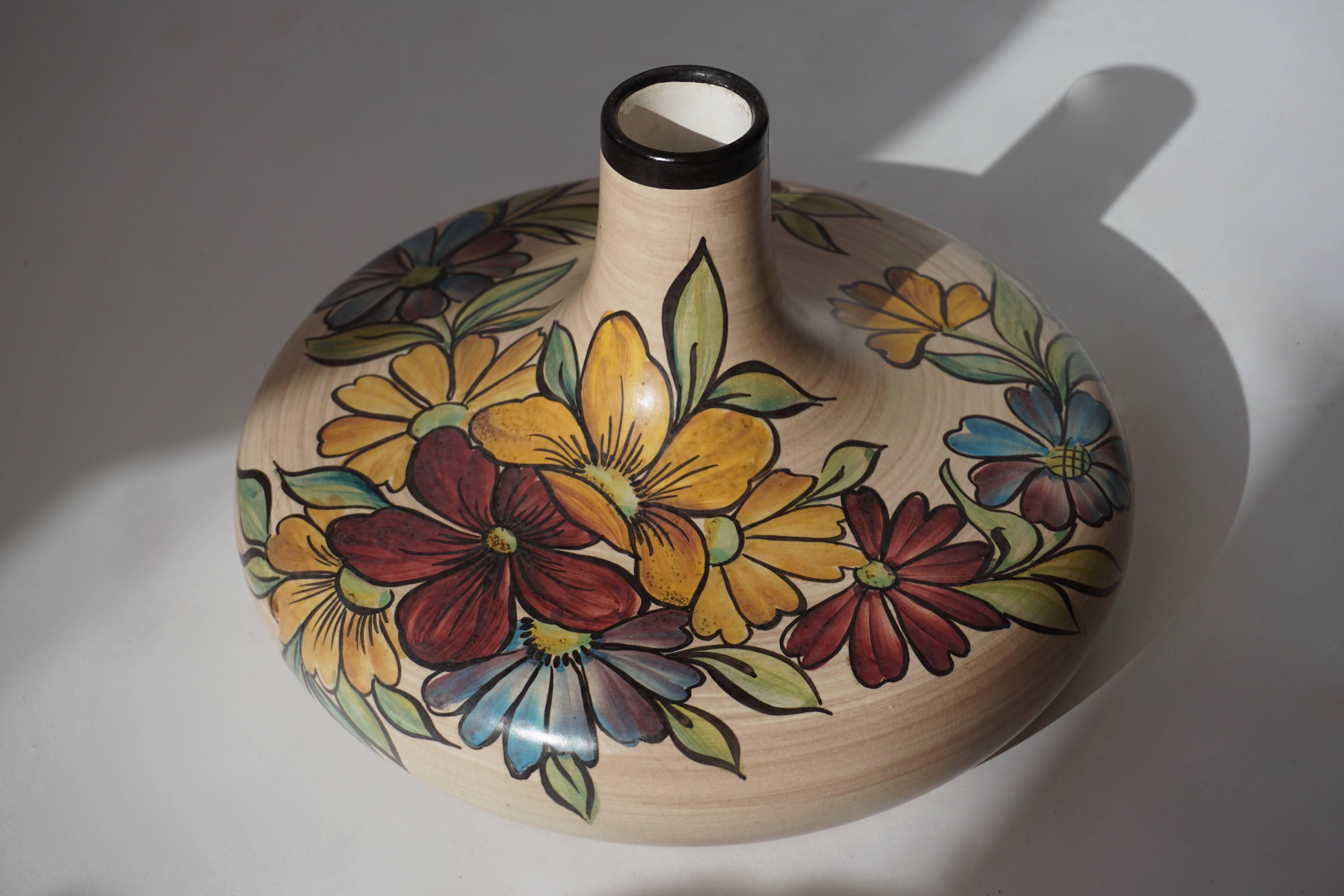 Mid-Century Modern Ceramic Vase For Sale
