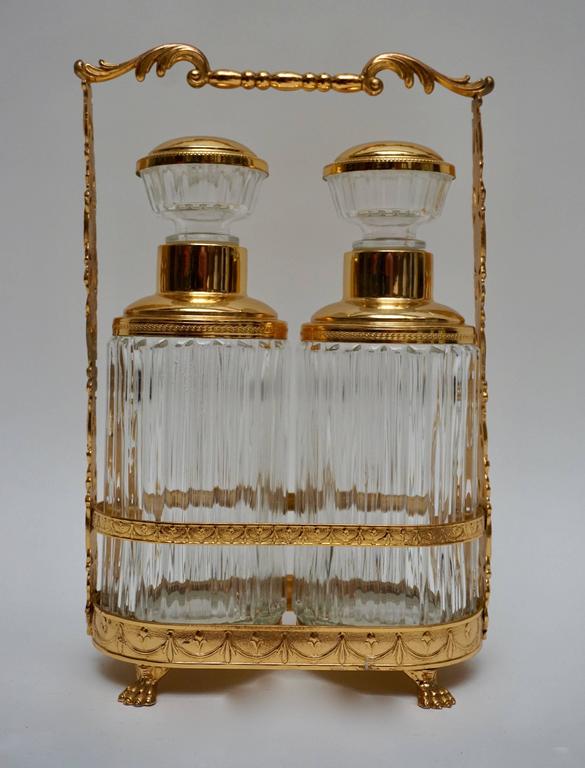 Pair of Cocktail Bar Decanters or Bottles For Sale at 1stDibs