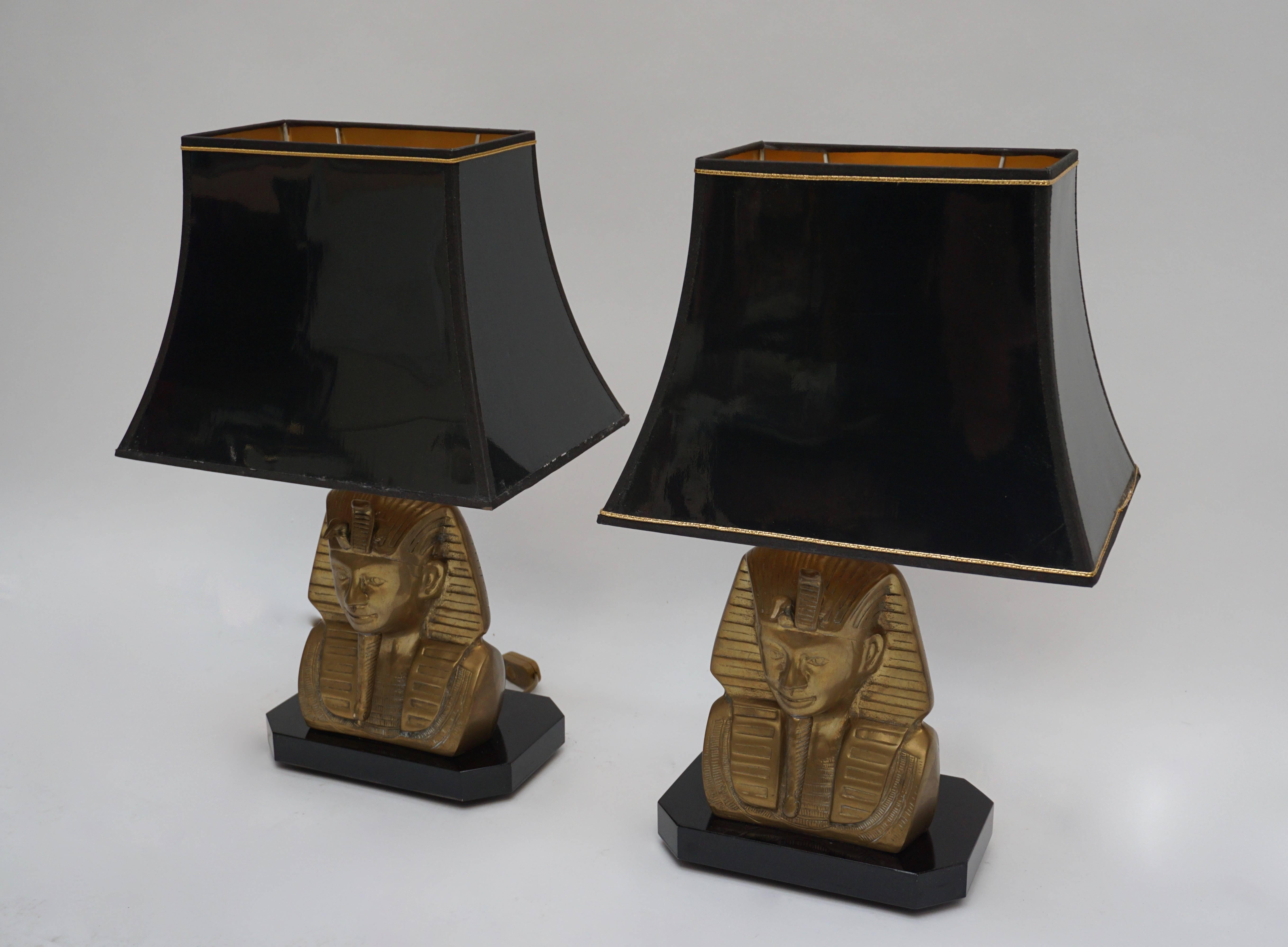  Brass Table Lamps In Good Condition In Antwerp, BE