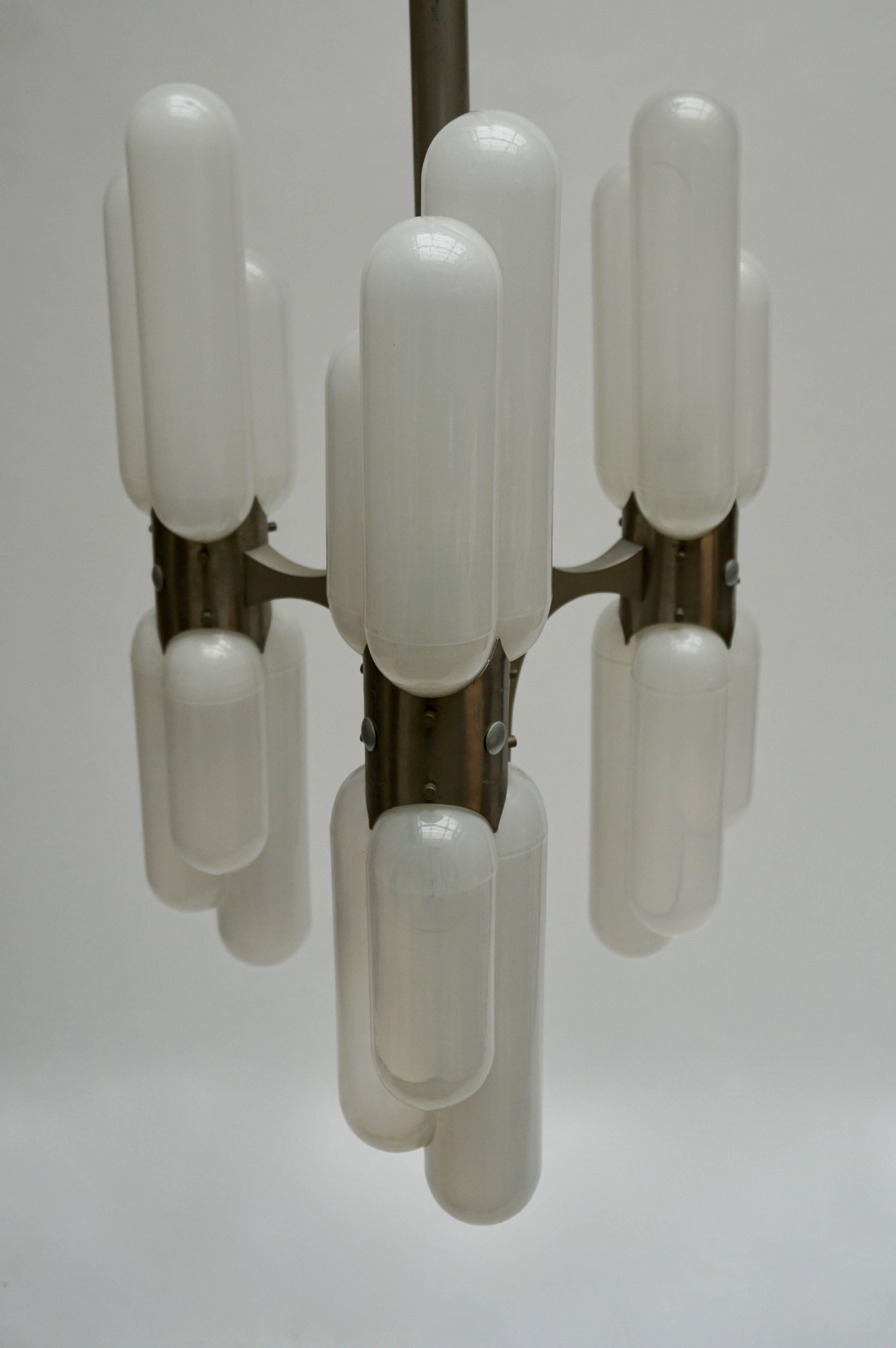 20th Century Murano Glass Chandelier by Carlo Nason
