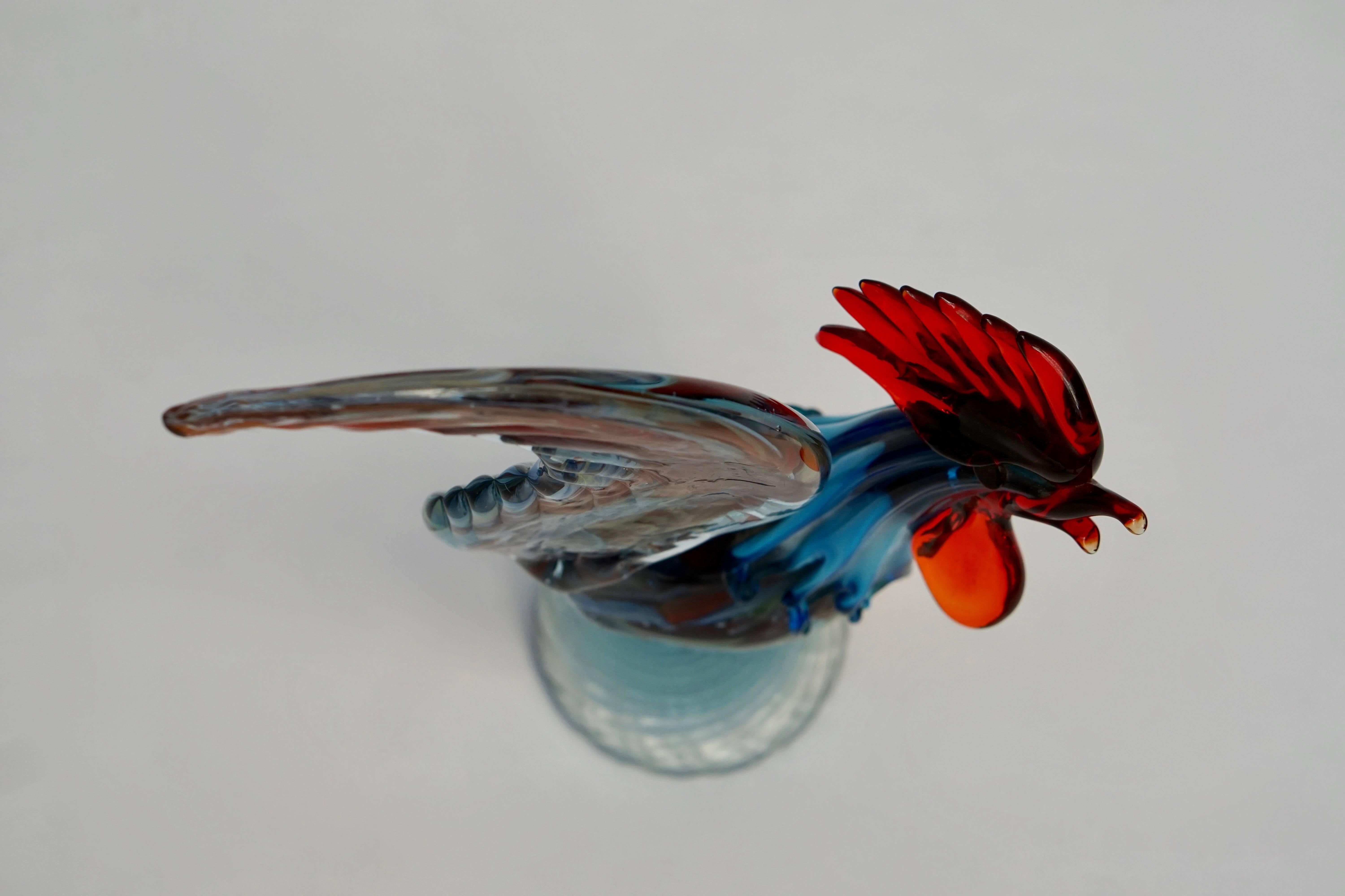 murano glass rooster value