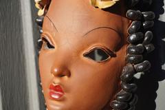 Terra Cotta Mask Czech like Goldscheider