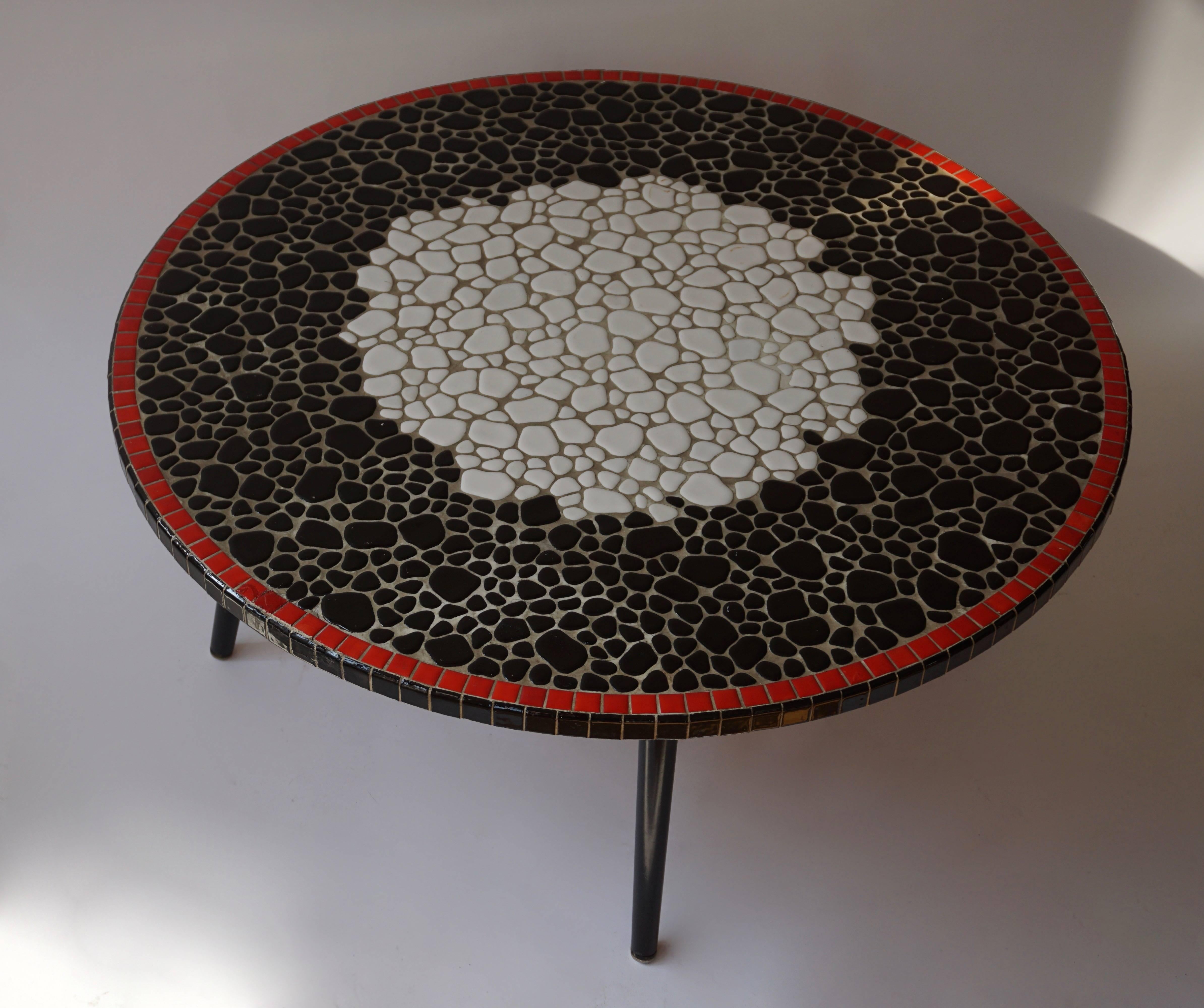 Belgian Ceramic Coffee Table