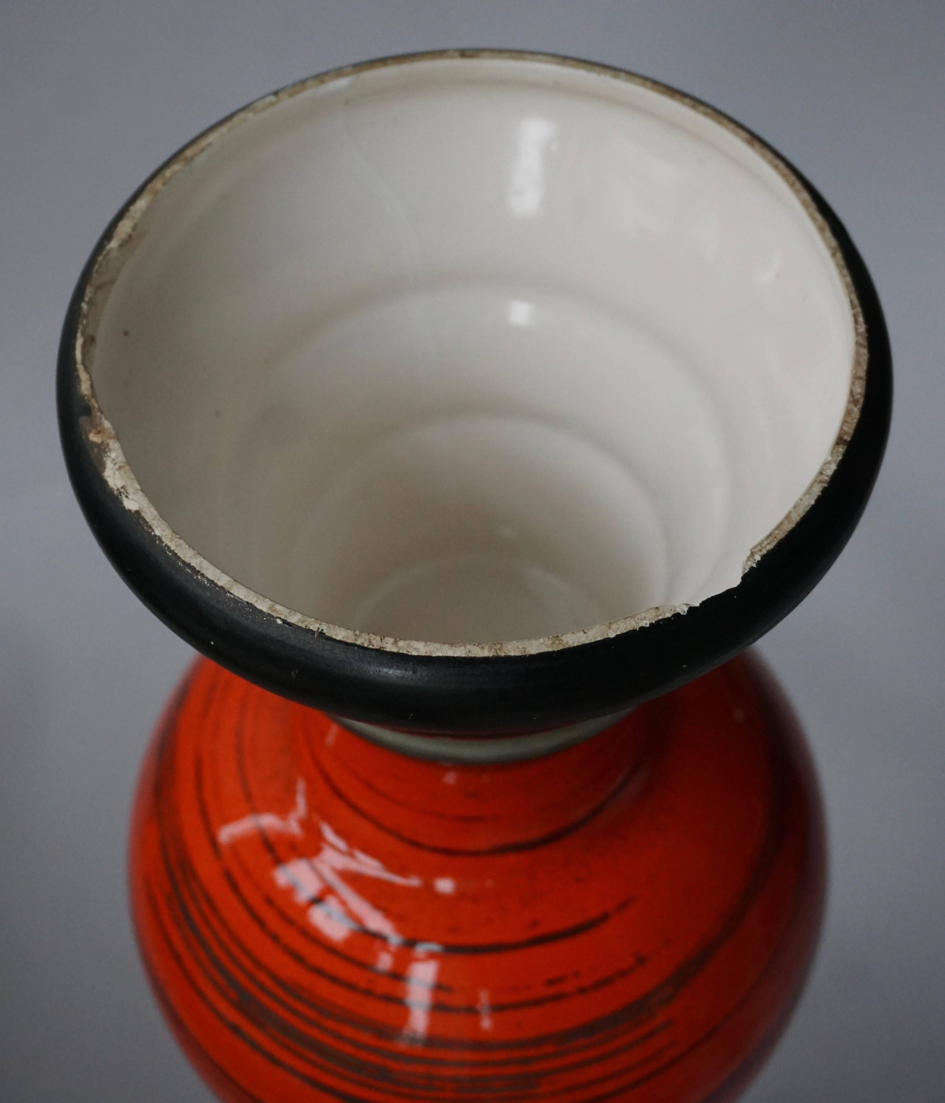 Vase aus Keramik, groß (20. Jahrhundert) im Angebot