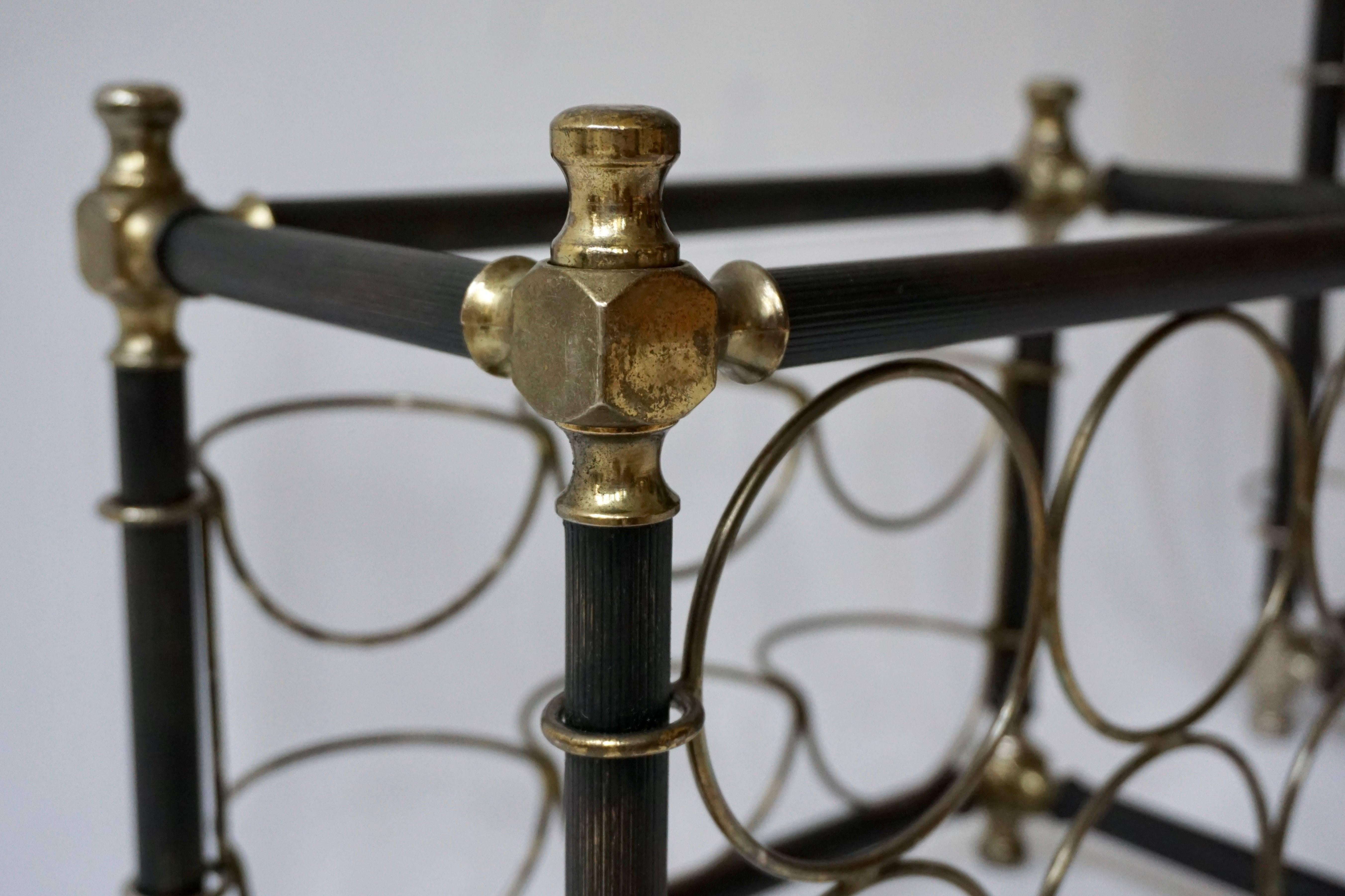 Sculptural 20th Century Wine Rack In Good Condition For Sale In Antwerp, BE