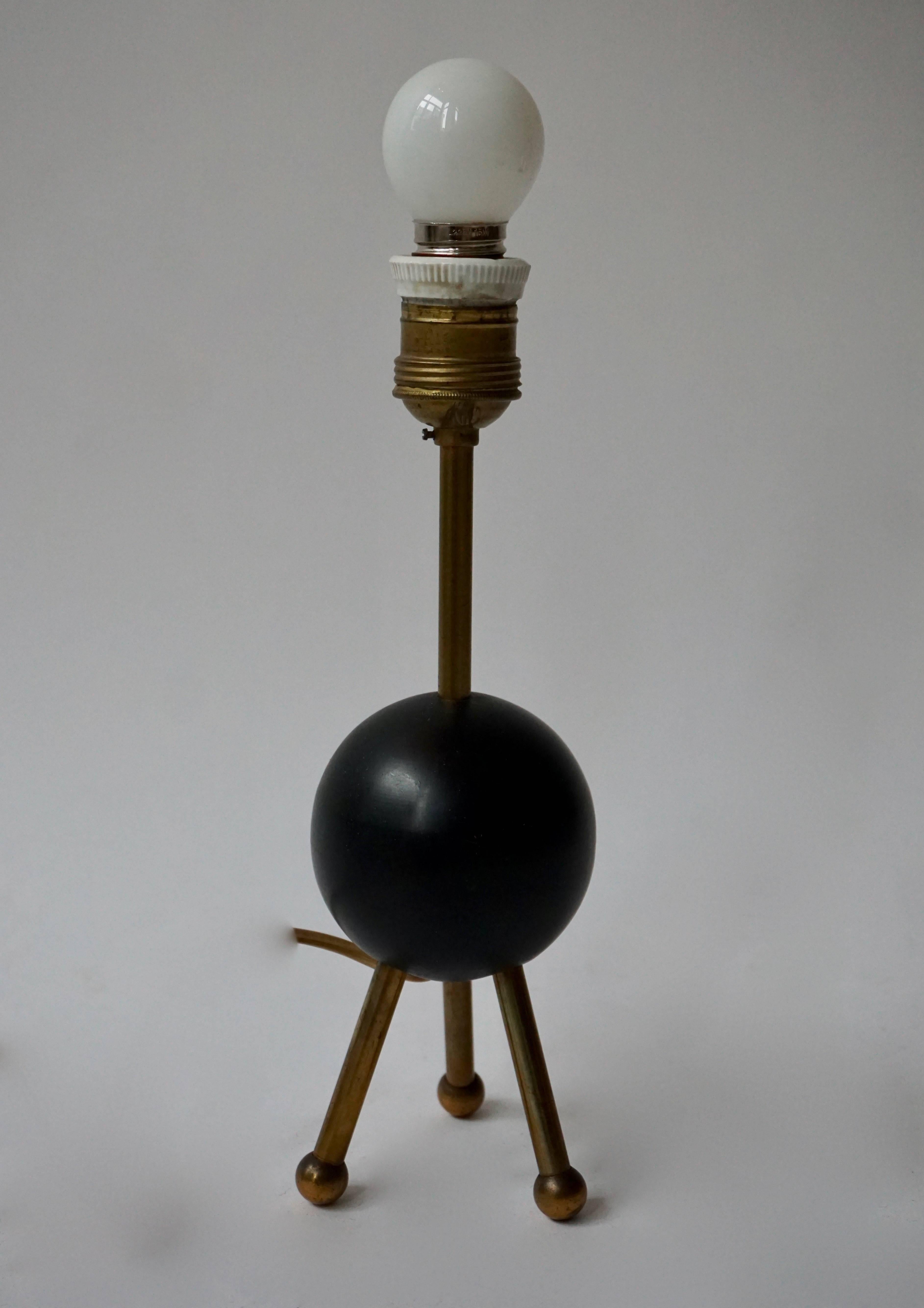 Brass Table Lamp In Good Condition For Sale In Antwerp, BE
