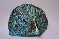 Extraordinary Ceramic Peacock