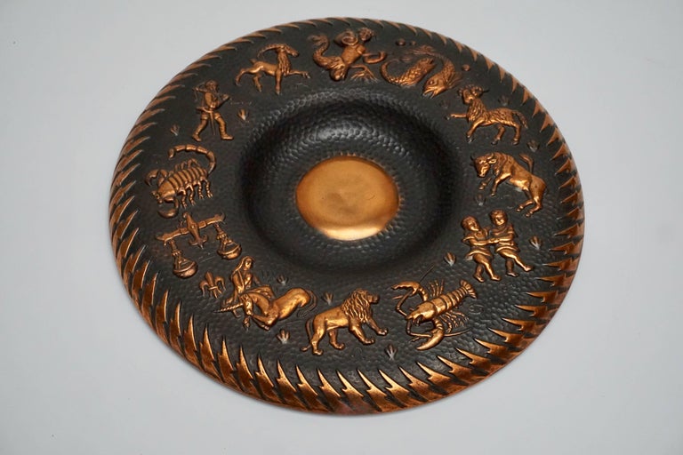 Zodiac Copper Wall Art For Sale at 1stDibs copper artwork for sale