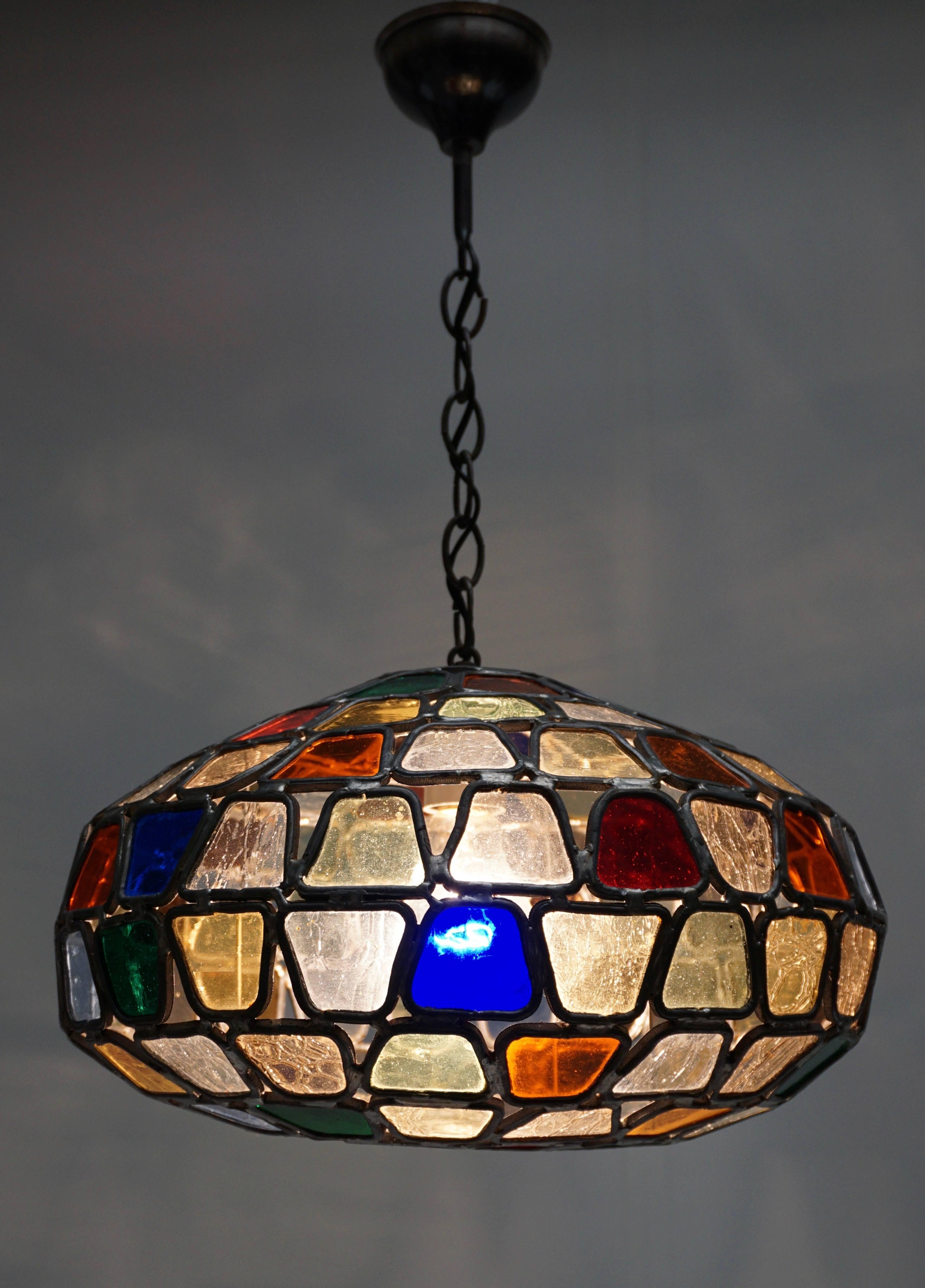 stained glass pendants