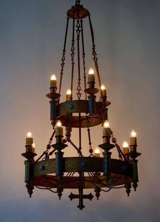 Rare NeoGothic Chandelier at 1stDibs gothic chandelier for sale