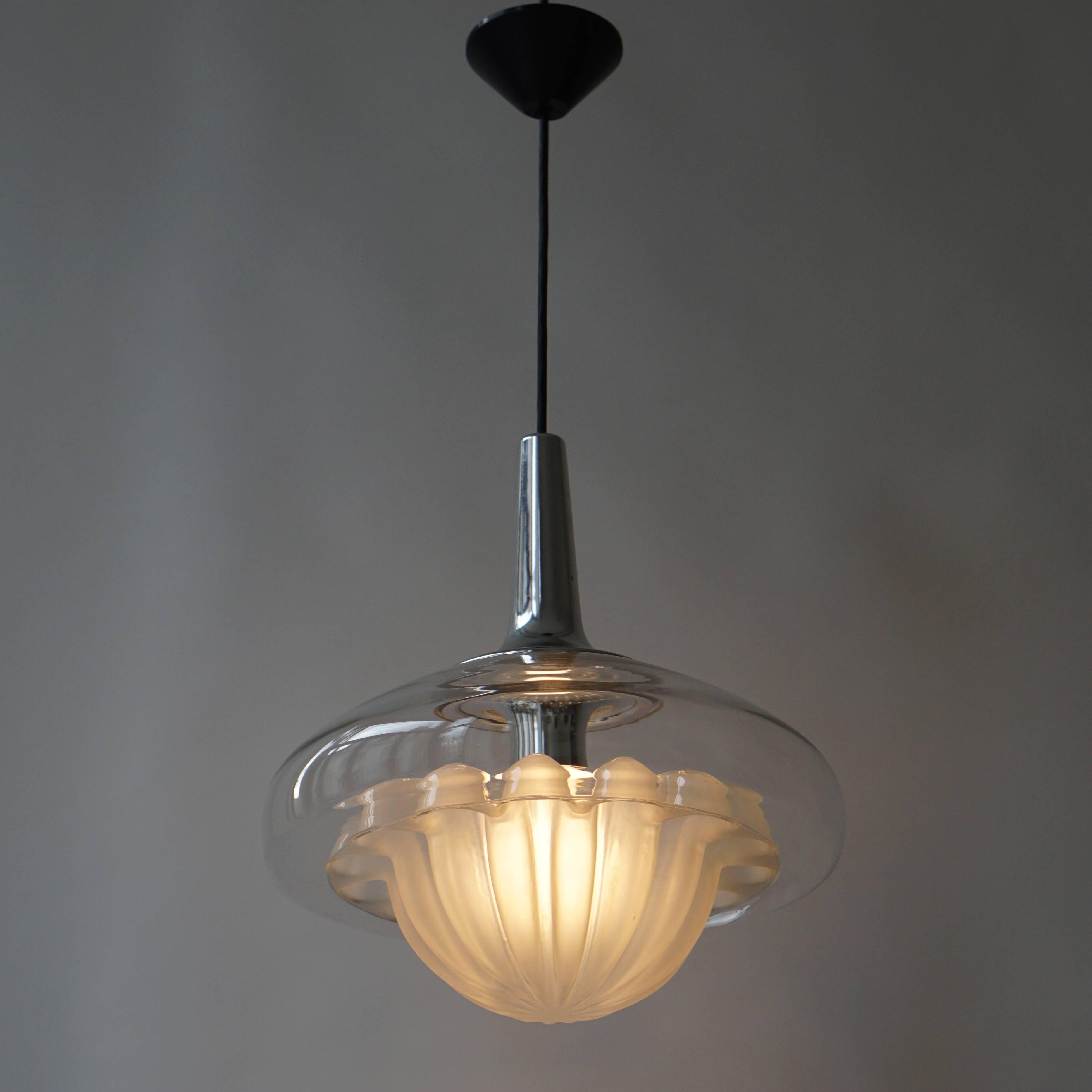 Mid-Century Modern Murano Pendant Light