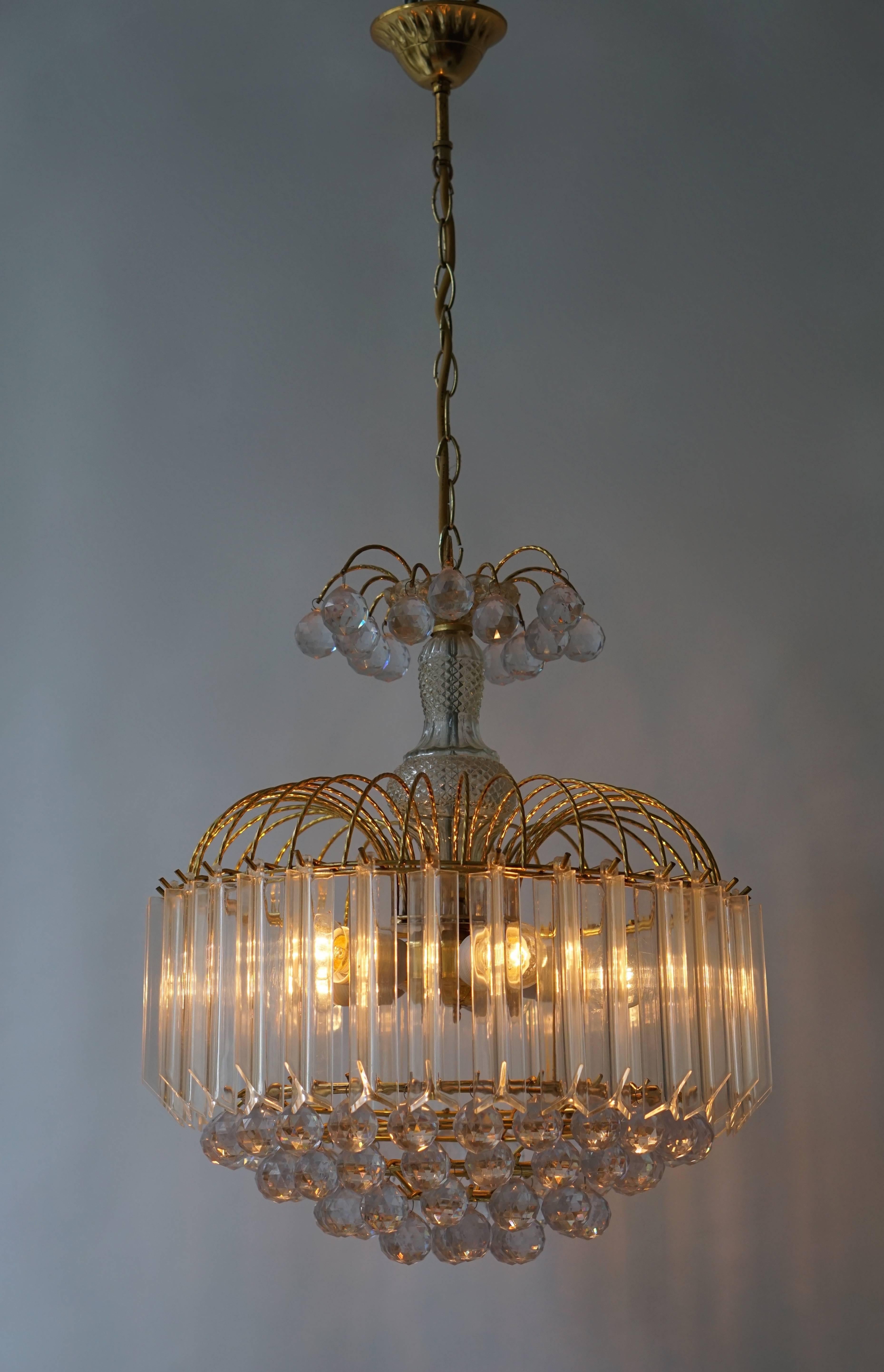 Two Elegant Italian Chandeliers In Good Condition For Sale In Antwerp, BE