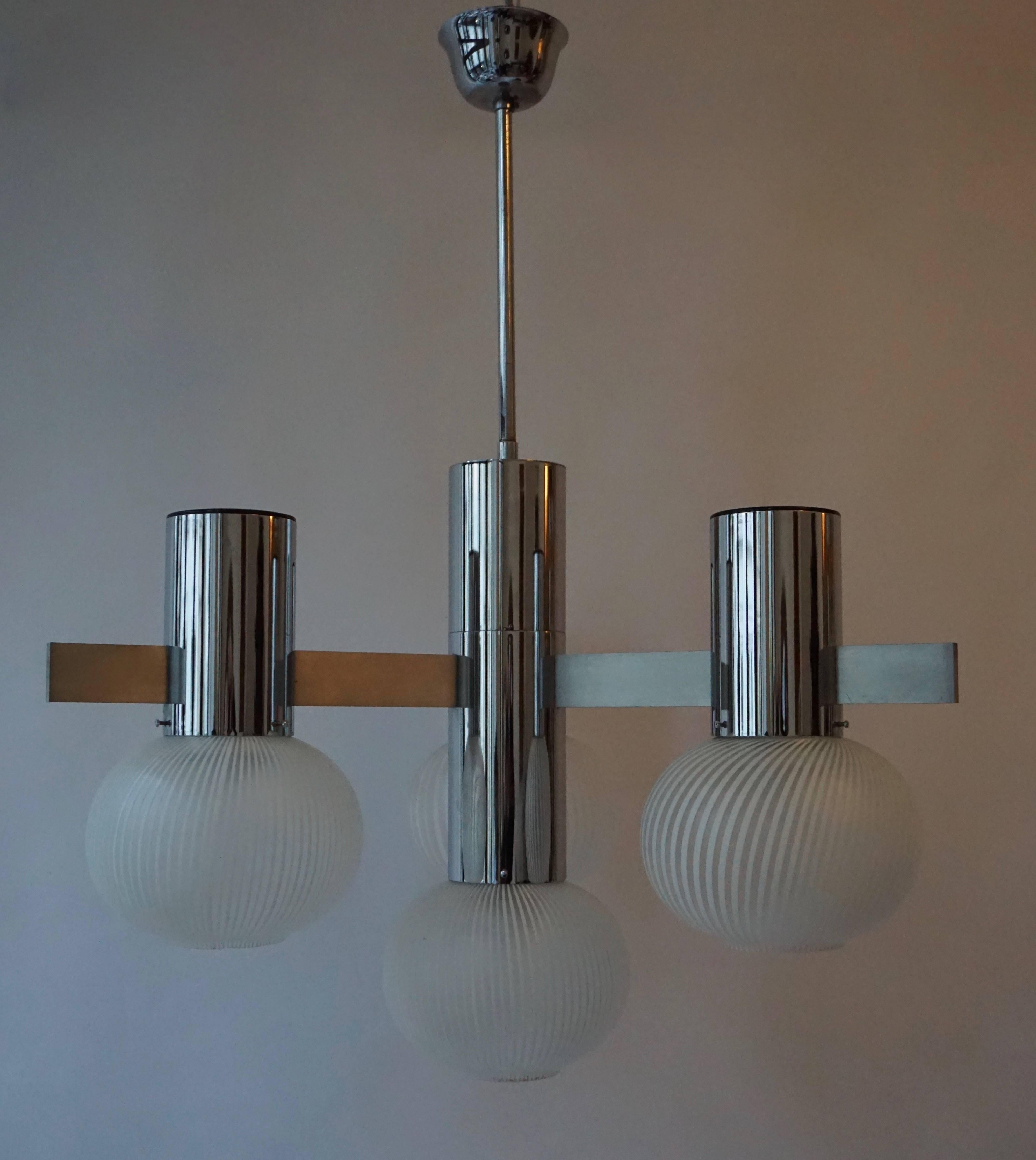 Murano Glass Chandelier In Good Condition For Sale In Antwerp, BE