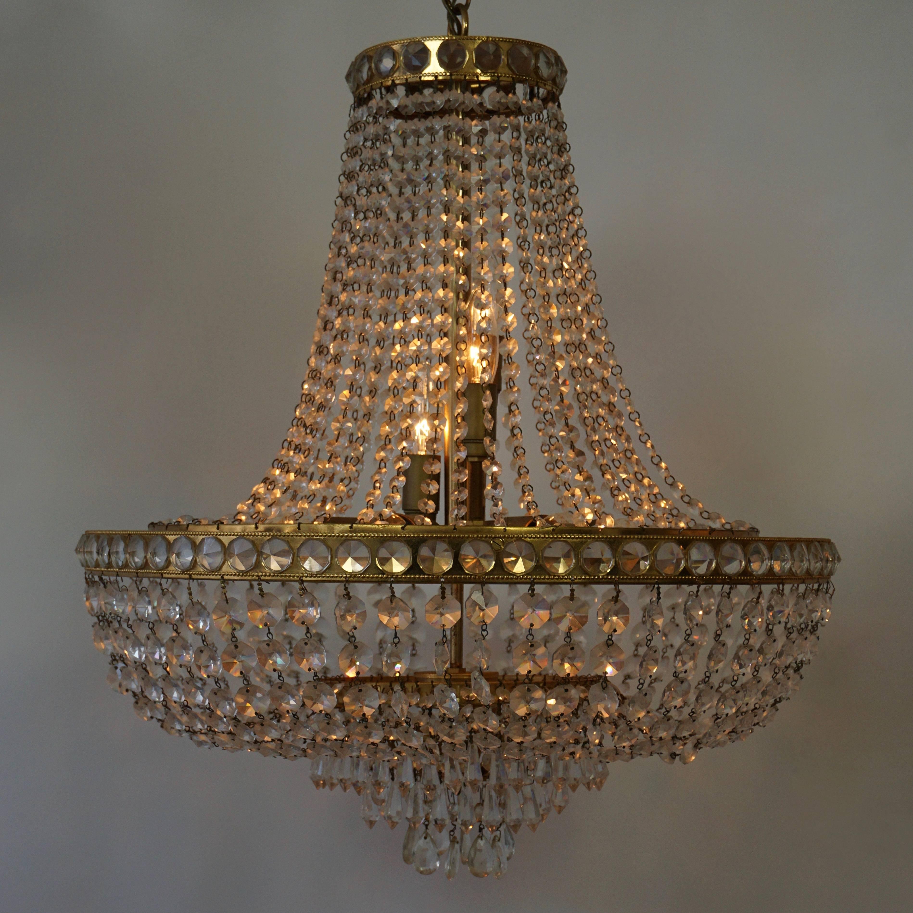 chandelier basket