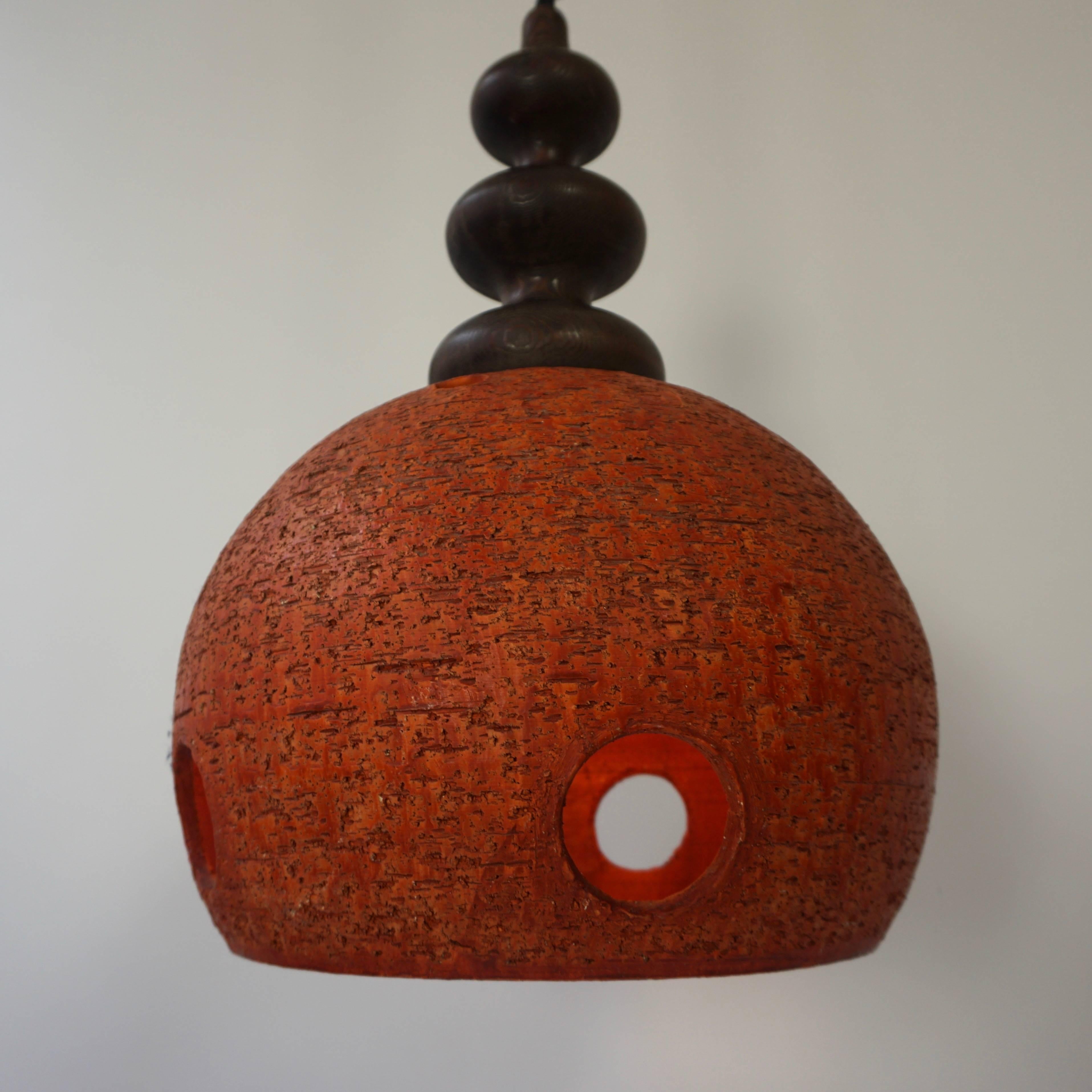 Mid-Century Modern Ceramic Pendant Light