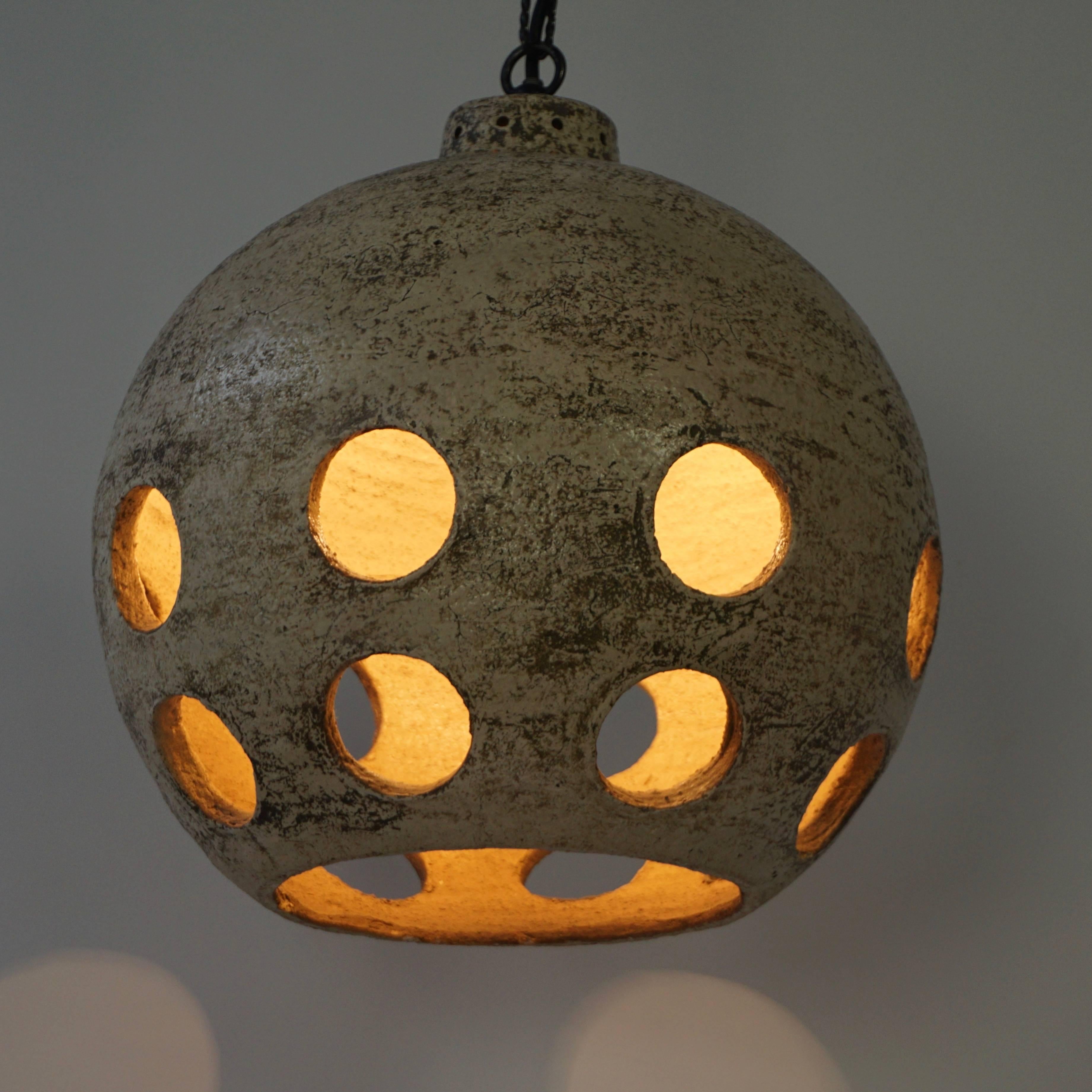 Ceramic Pendant Light at 1stDibs