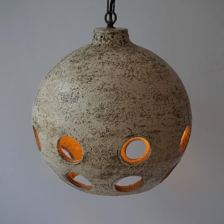 Ceramic Pendant Light at 1stDibs