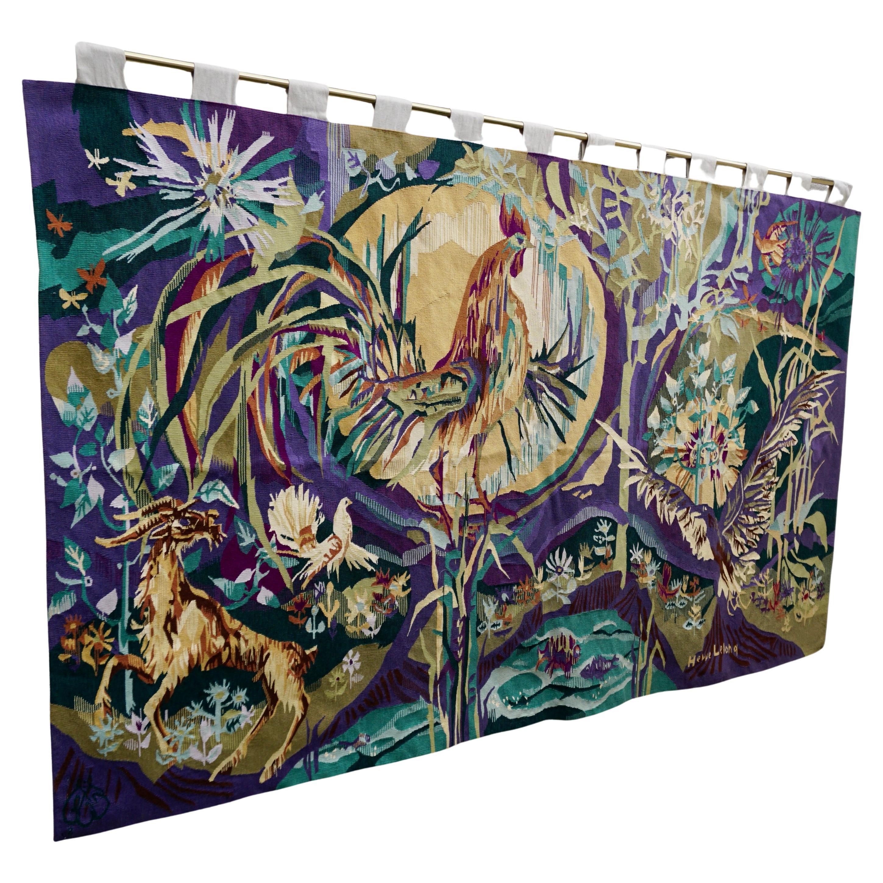 Tapestry by Herve Lelong For Sale