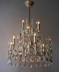 "Ovali" Italian Sciolari Chandelier