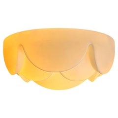 Large Peill & Putzler ‘Nizza’ Model 7032 Opaline Glass Flush Mount, 1976–1977